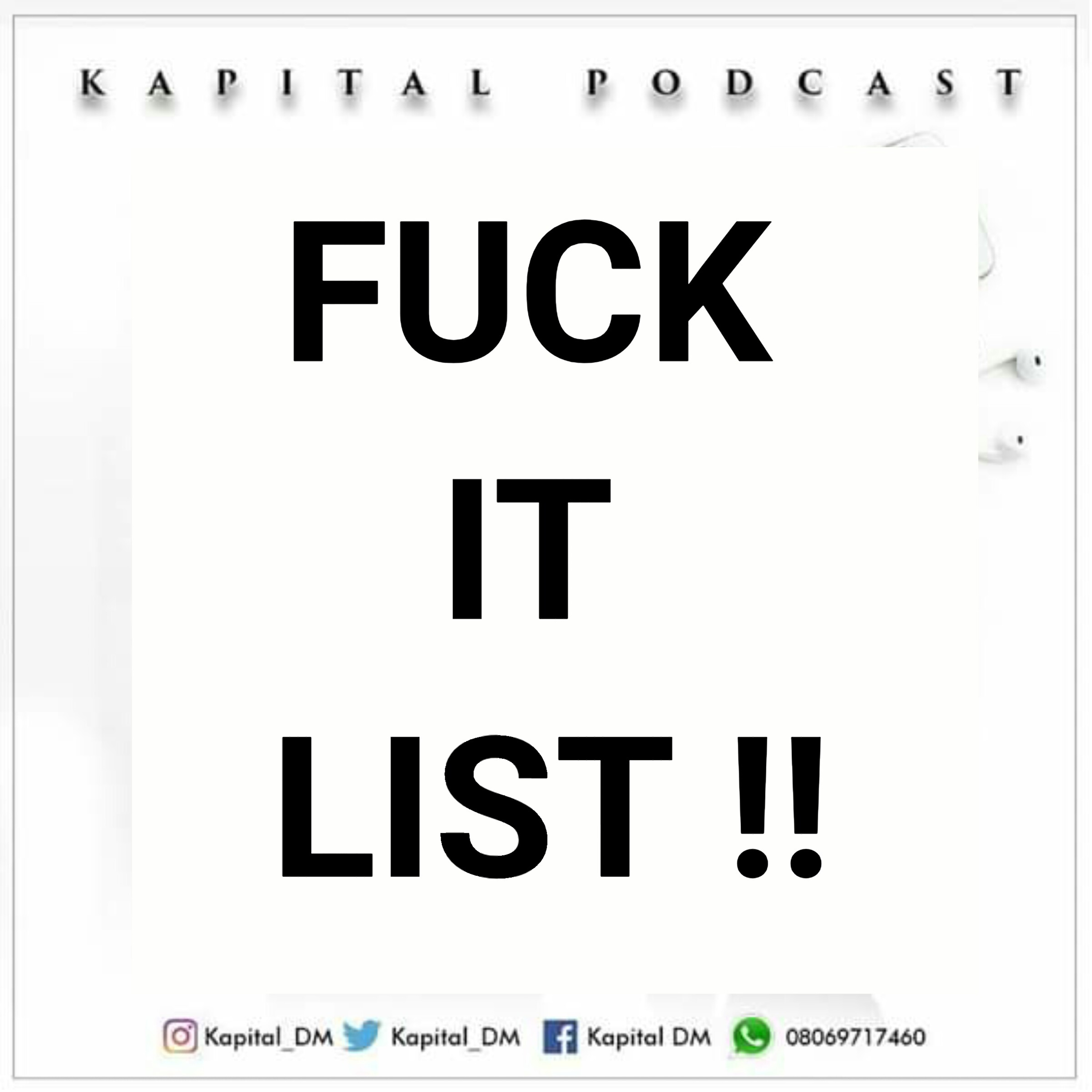 FUCK IT LIST episode artwork