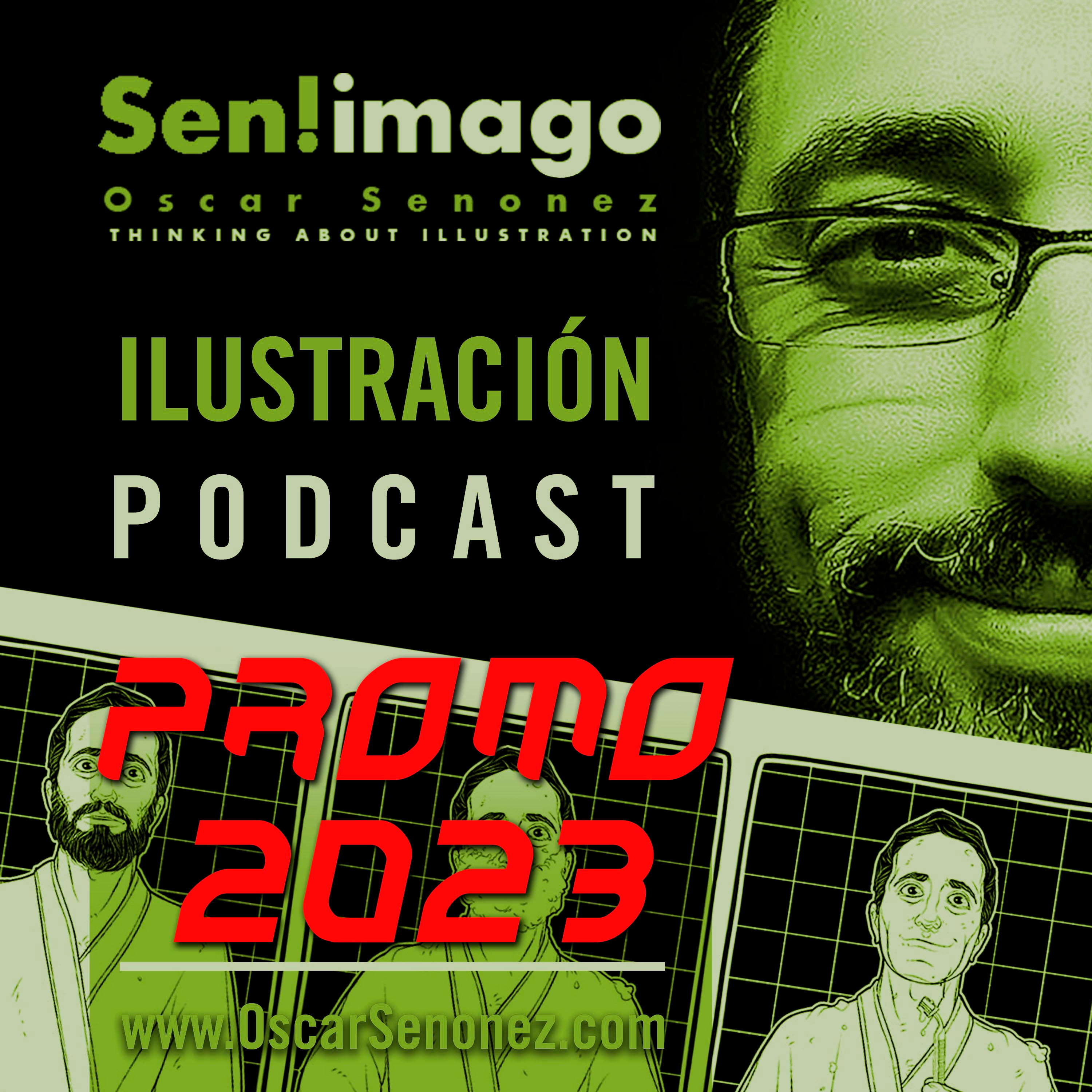 Sen! imago ILUSTRACIÓN PODCAST