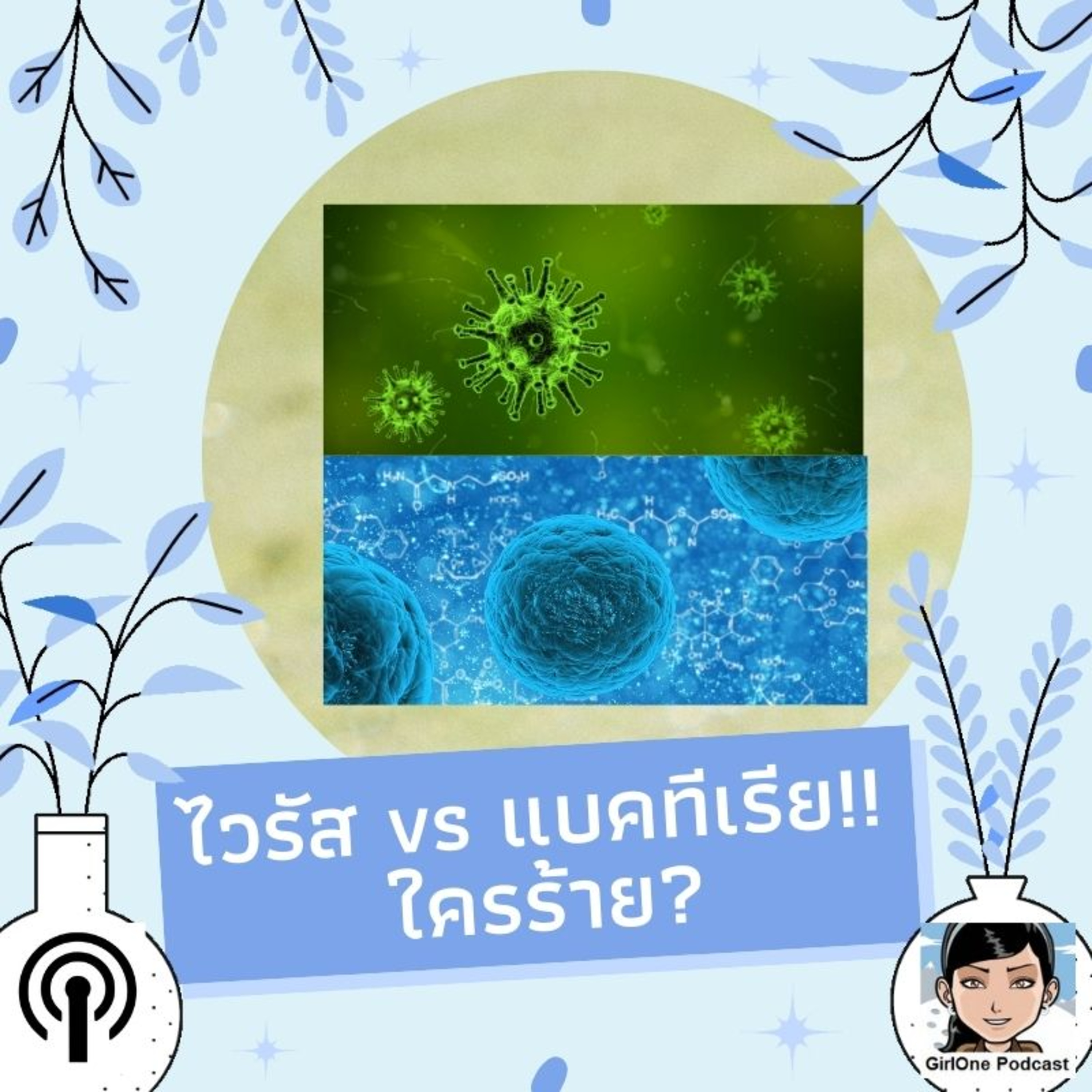 146:ไวรัส vs แบคทีเรีย!! ใครร้าย?