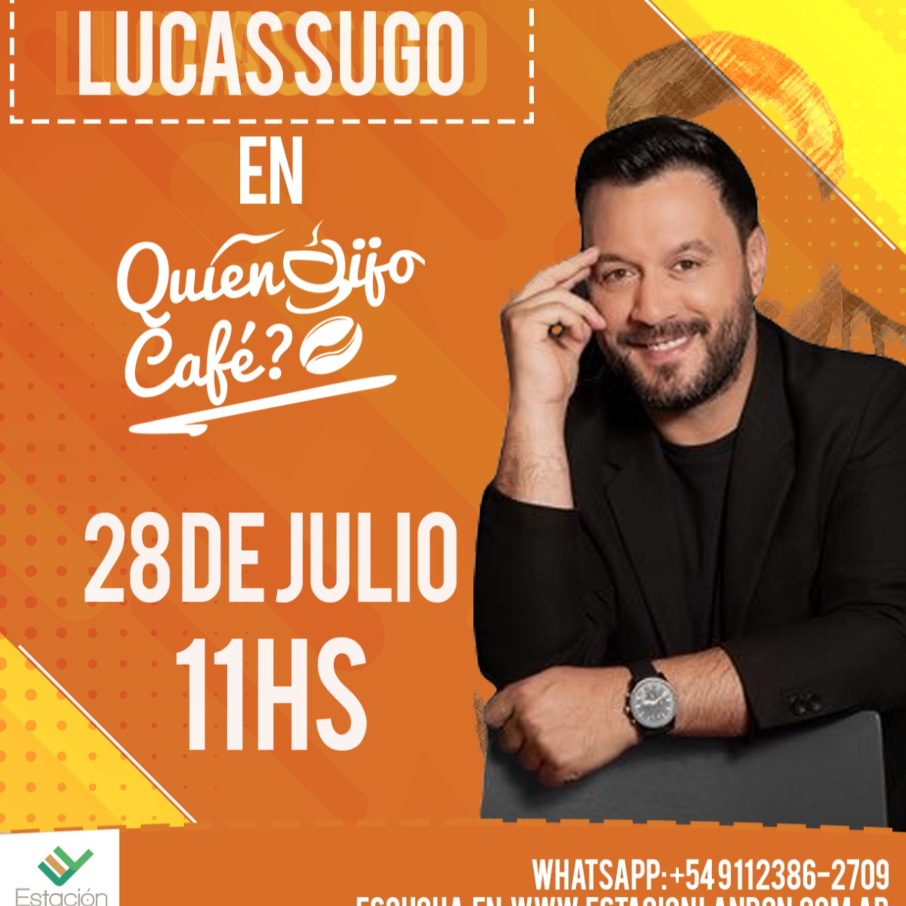 Quien dijo Café Entrevista a Lucas Sugo episode artwork