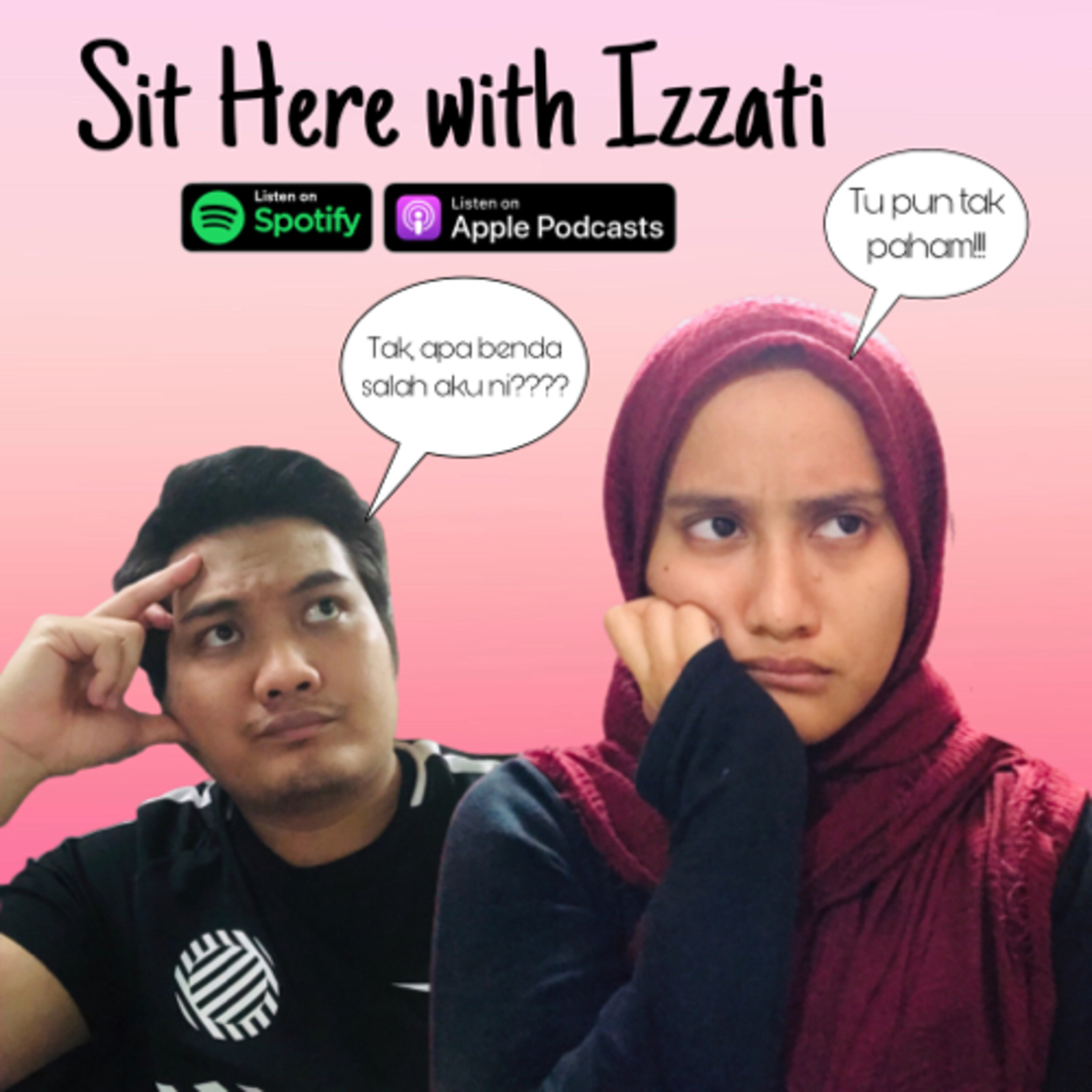 Sit here with Izzati