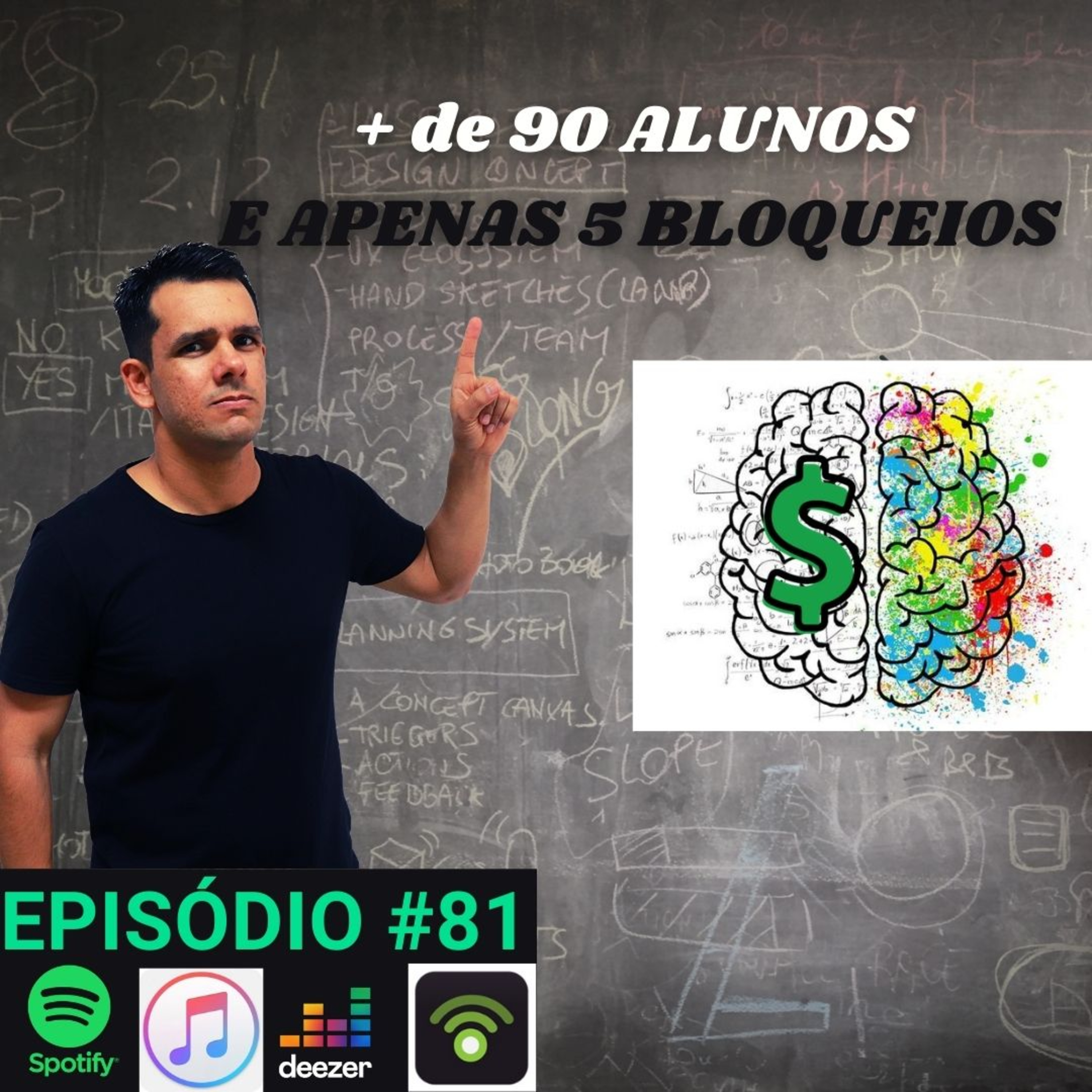 #81 Mais de 90 alunos e apenas 5 bloqueios.