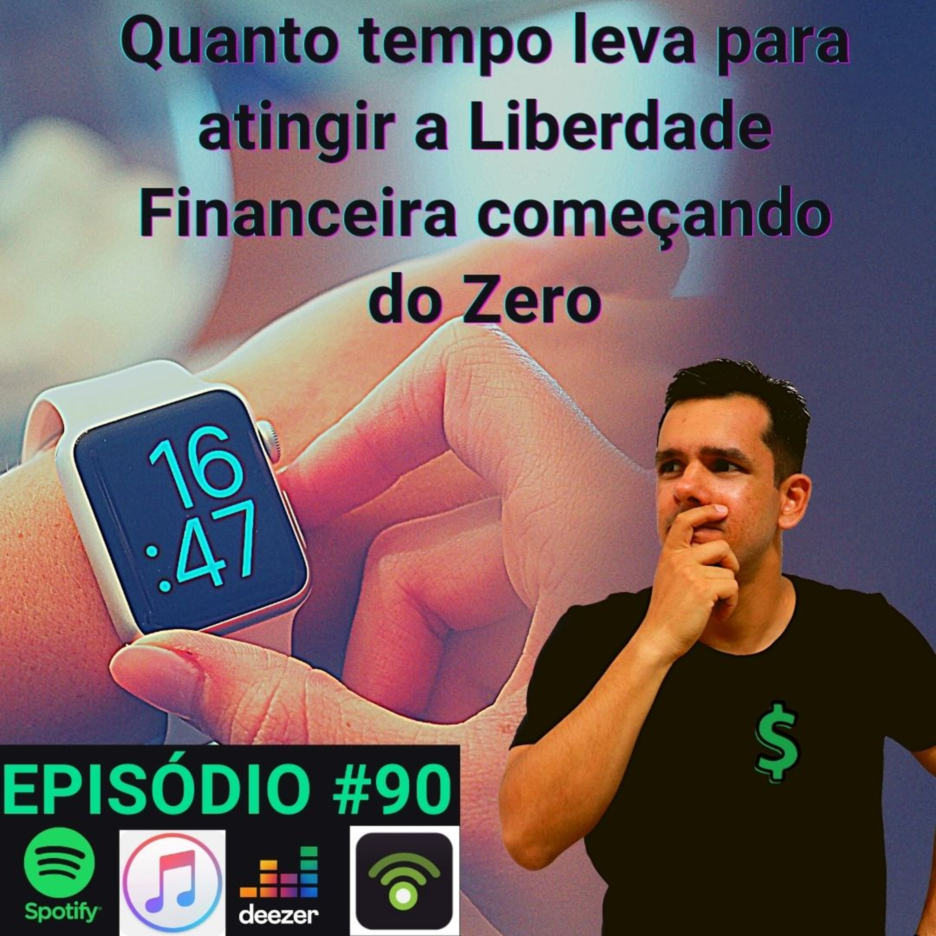 #90 Quanto tempo leva para atingir a Liberdade Financeira começando do Zero?