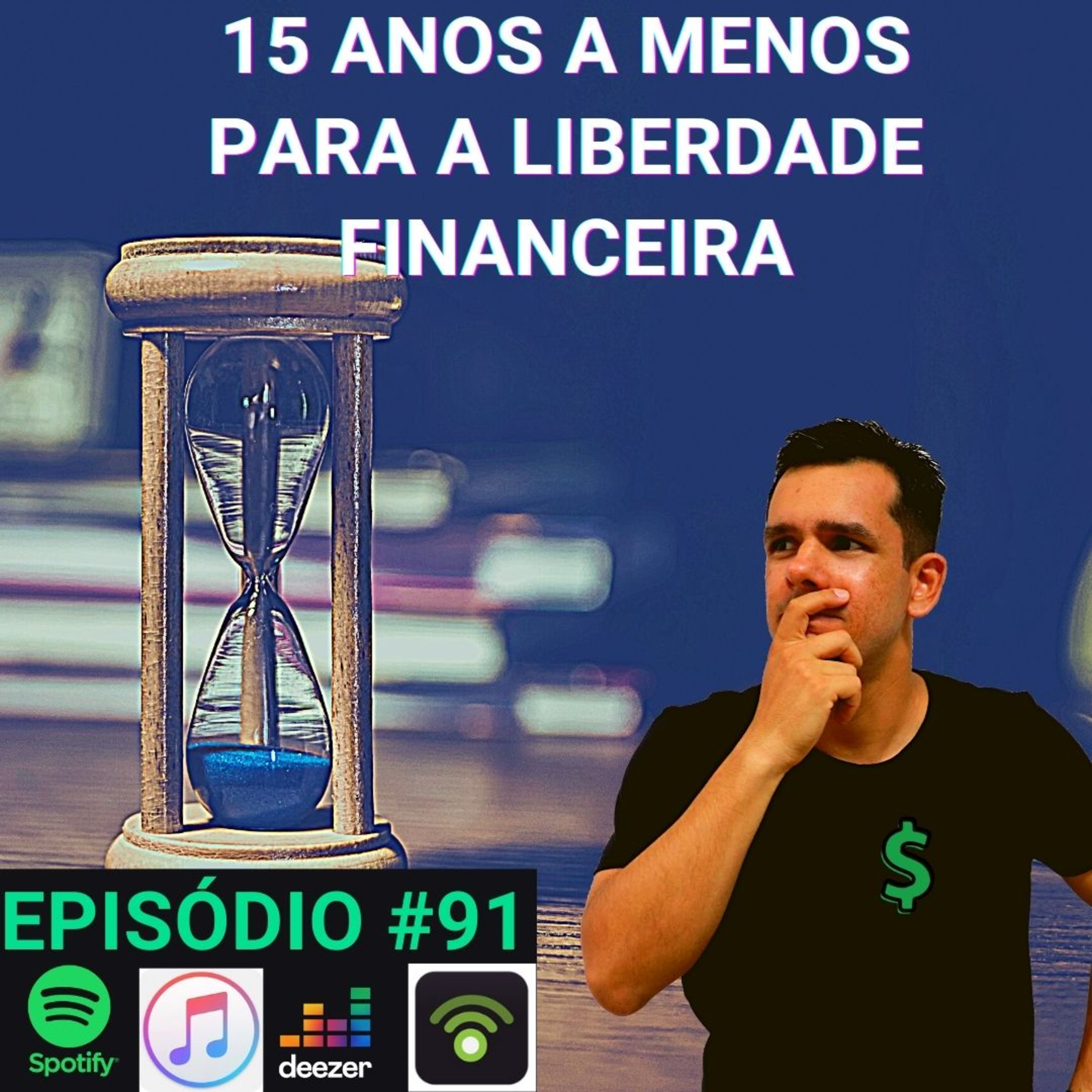#91 O Fator 10k que antecipa em 15 anos a Liberdade Financeira.