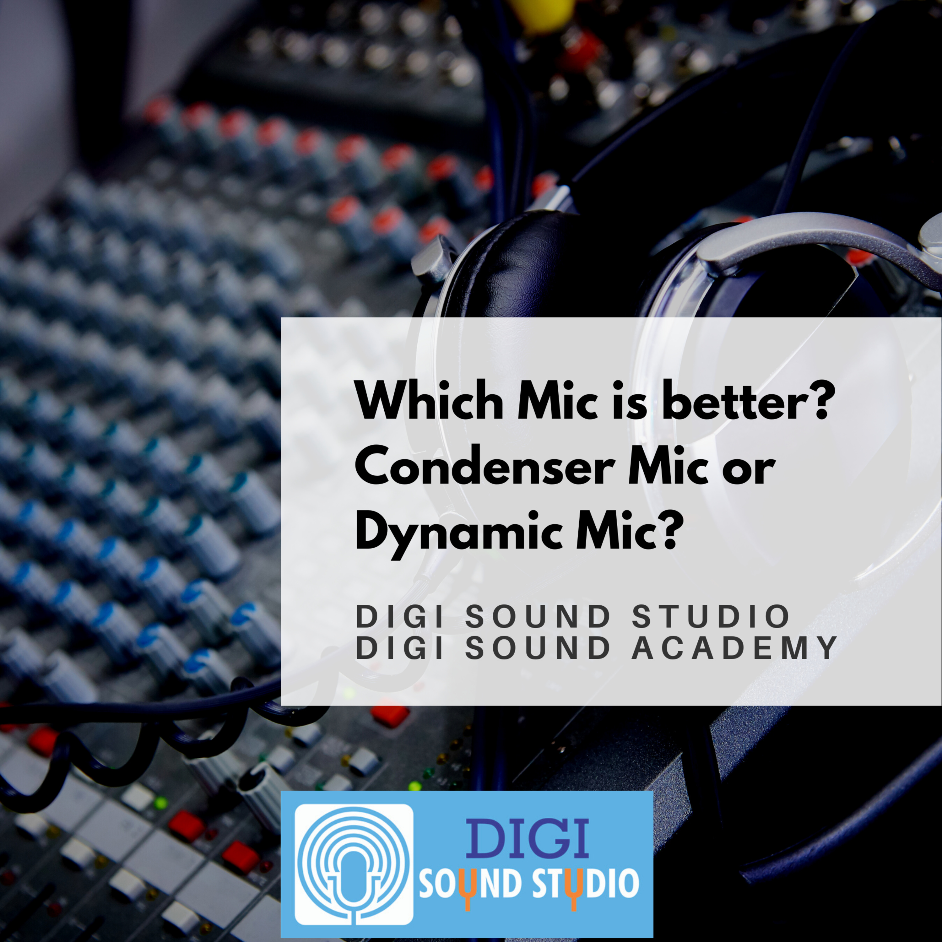 Which Mic is better? Condenser Mic or Dynamic Mic?  episode artwork