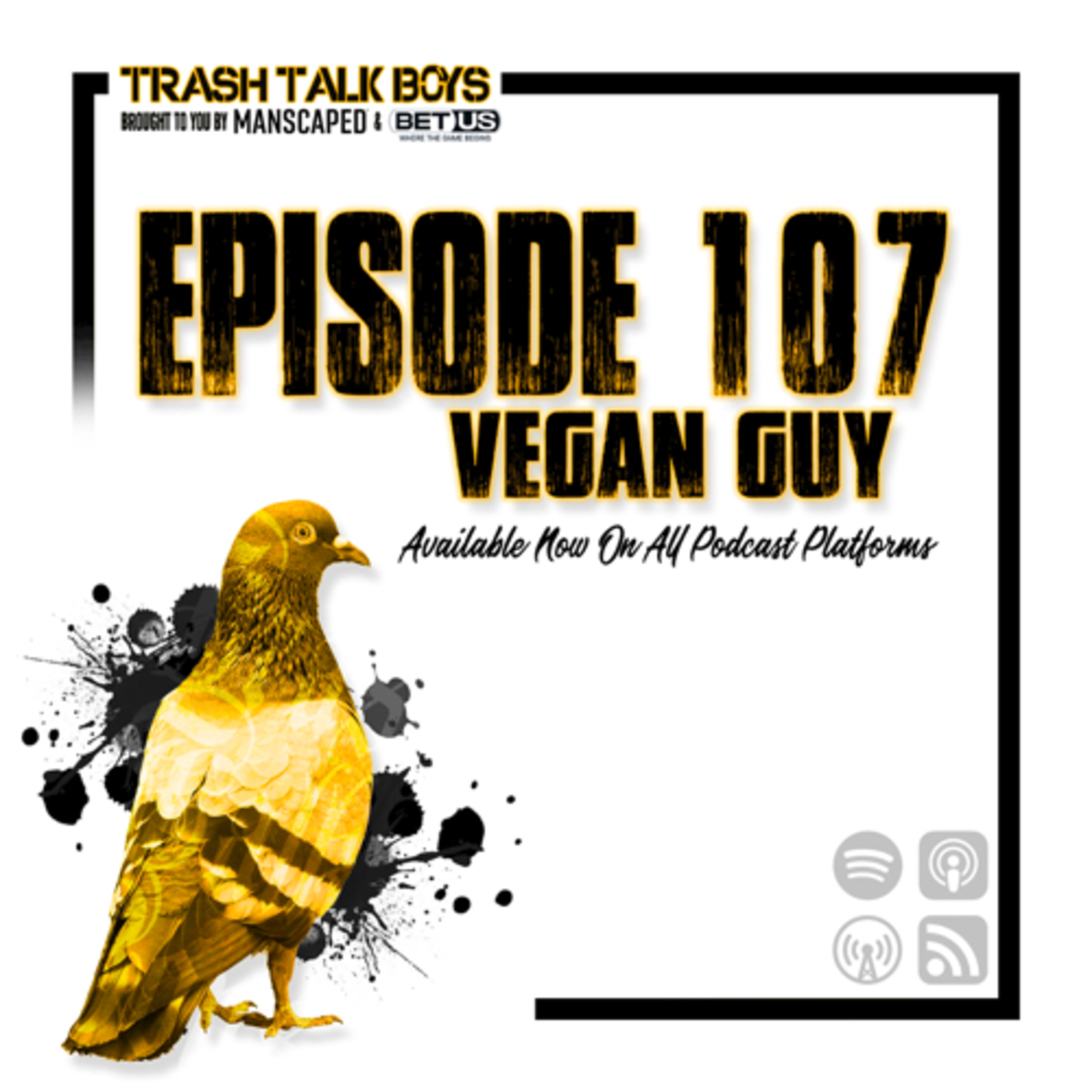 Episode 107 “Vegan Guy” episode artwork