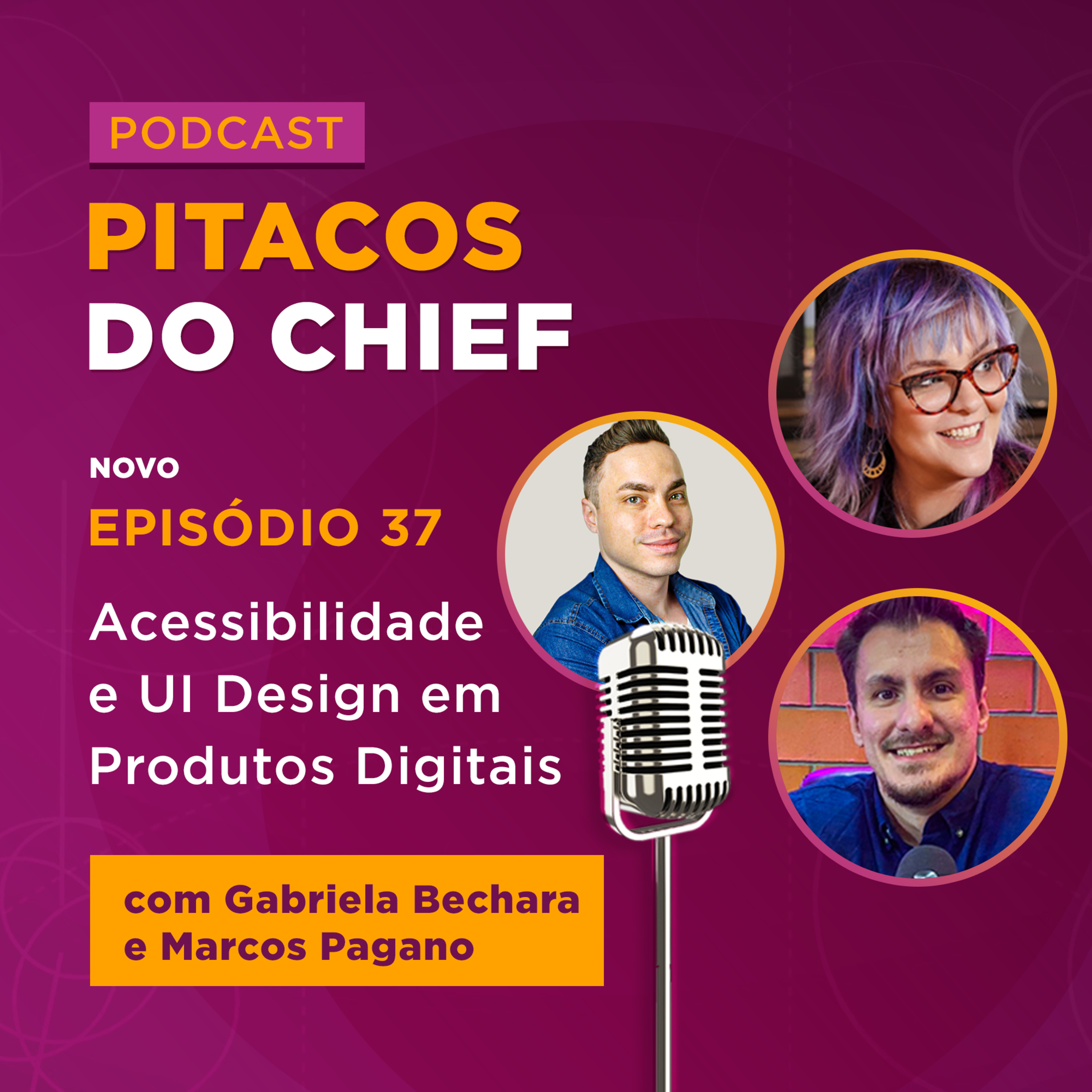 Acessibilidade e UI Design em Produtos Digitais | Podcast de Design #37 episode artwork