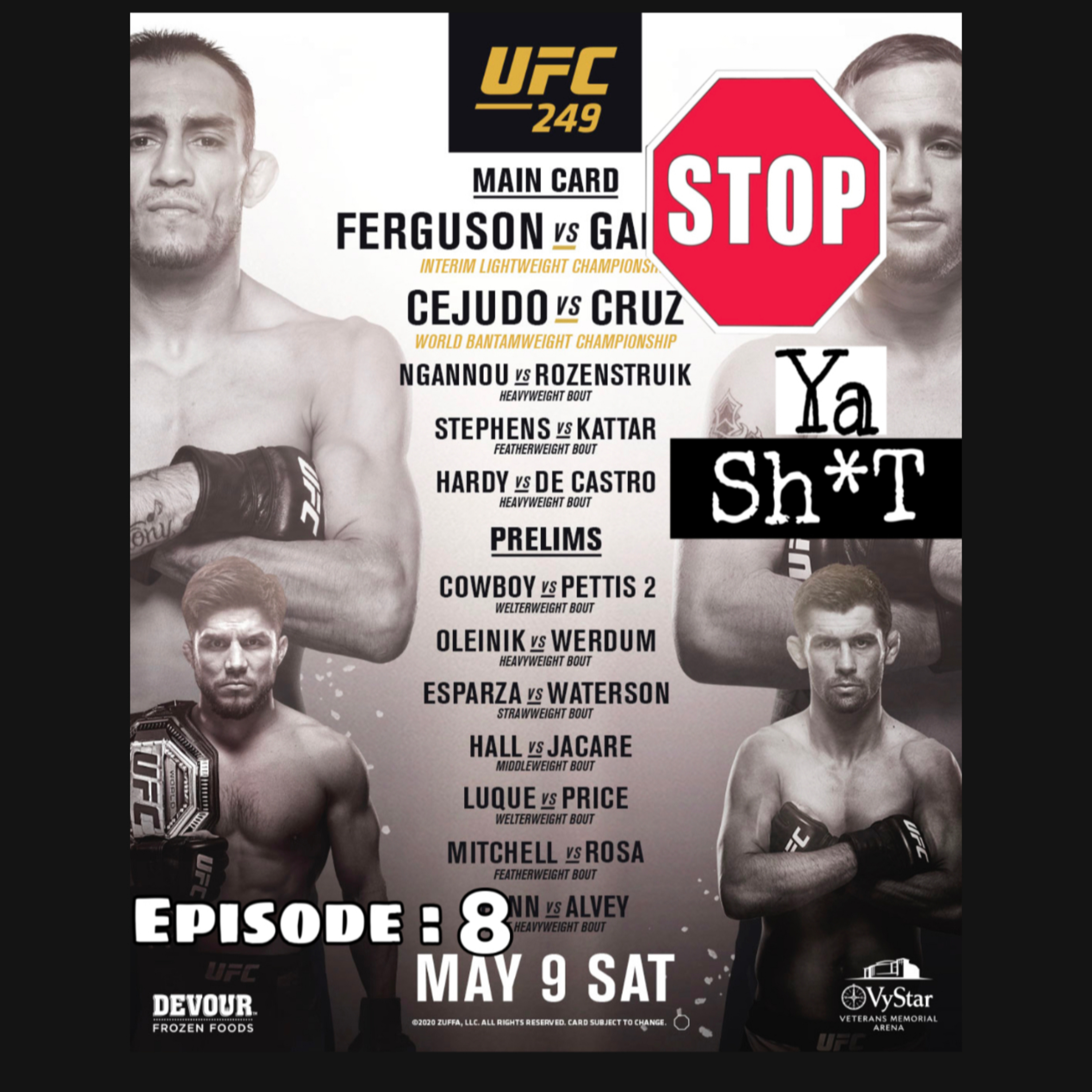 UFC 249  episode artwork
