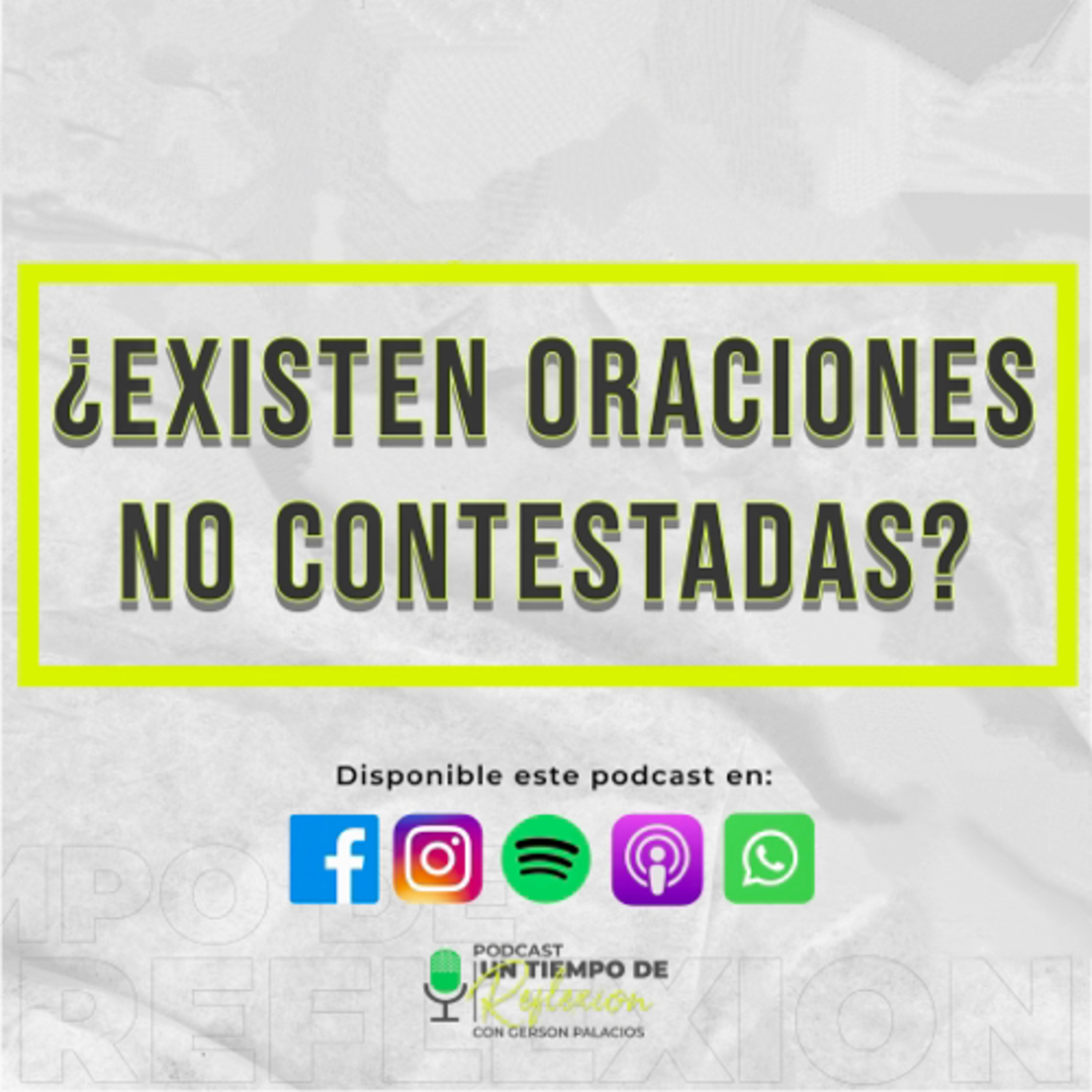 Un Tiempo De Reflexión