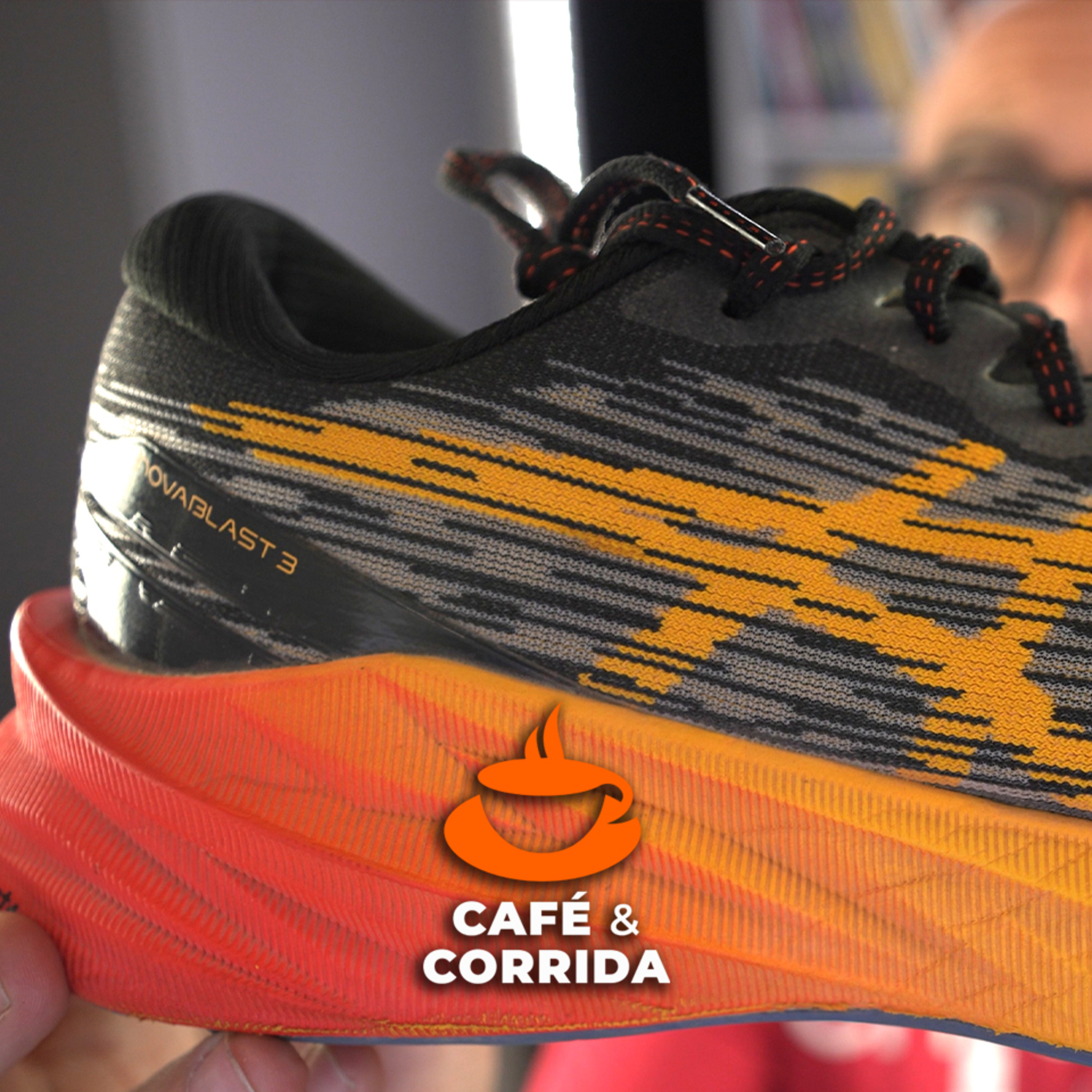 ESSE TÊNIS MELHOROU MUITO! Asics Novablast 3 | Café & Corrida #68 episode artwork