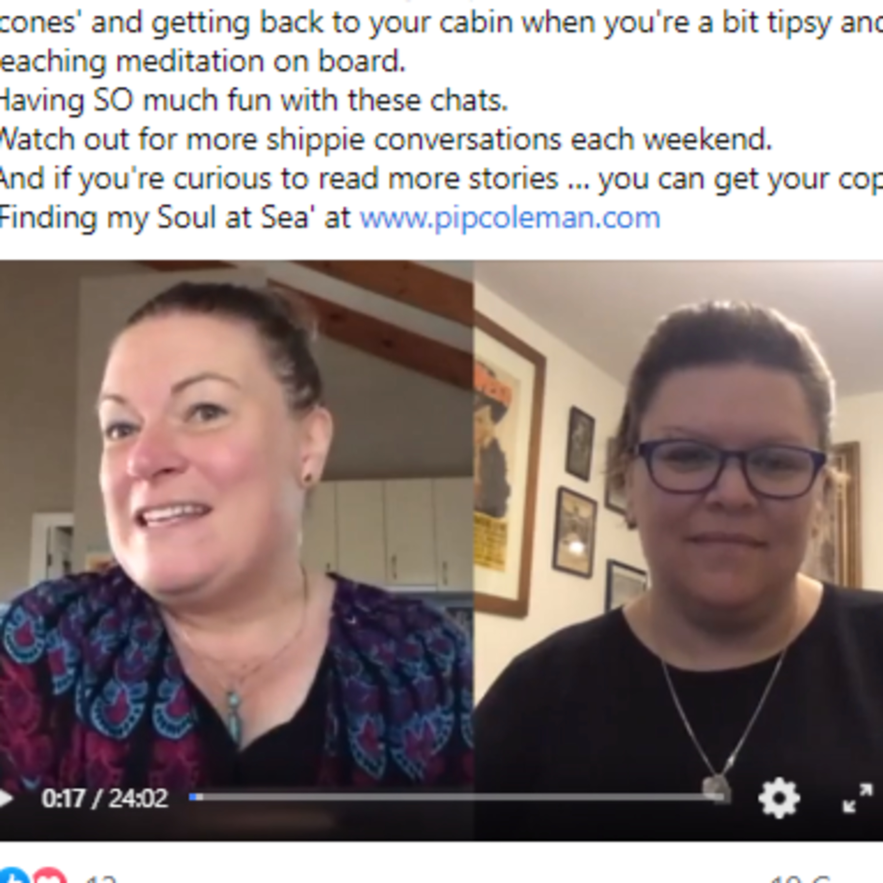 2. Life at Sea chinterview with Jess D and Pip episode artwork