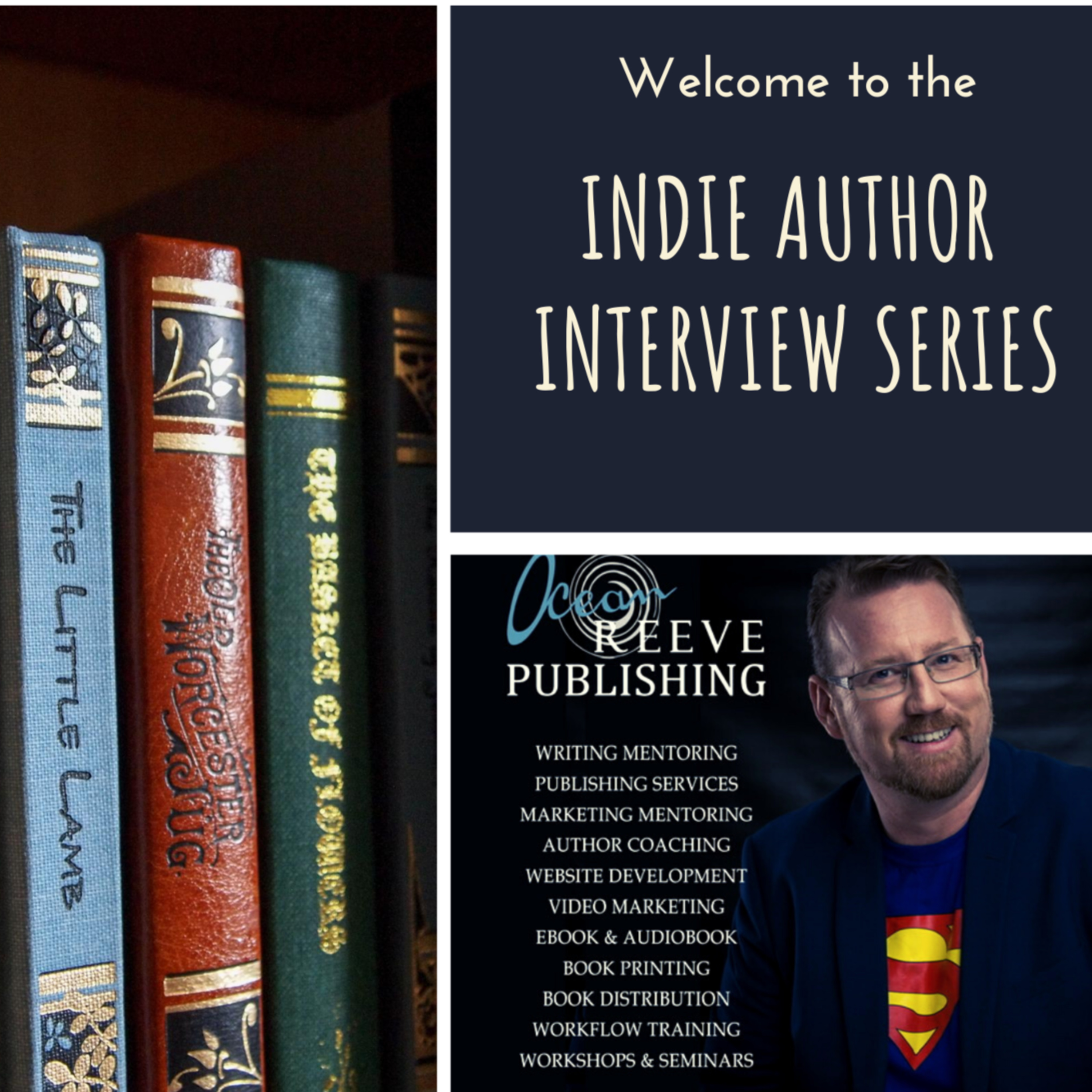 24. Indie Author Interview Series - Ocean Reeve episode artwork