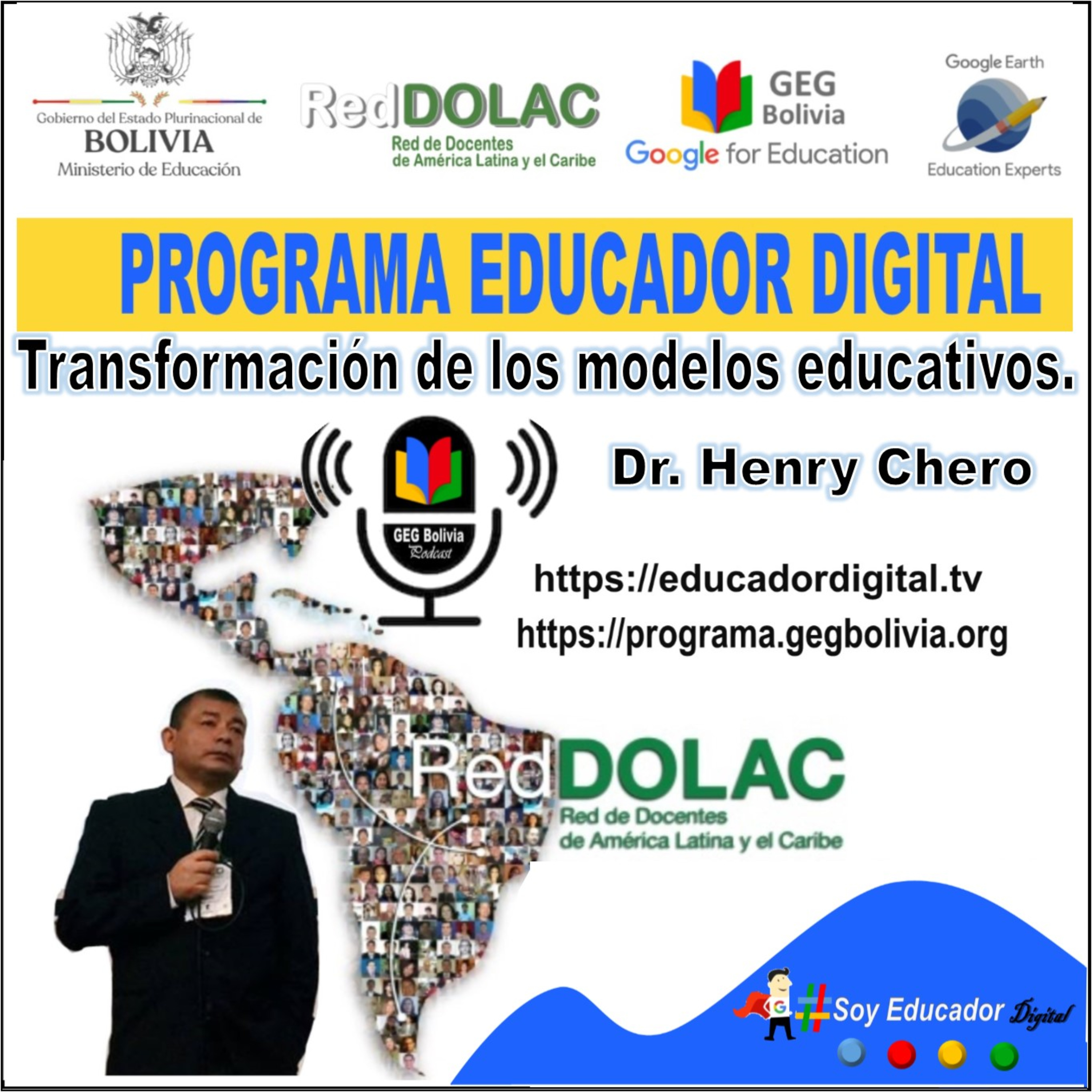 Educador digital: Sesión especial Transformación de los modelos educativos. episode artwork