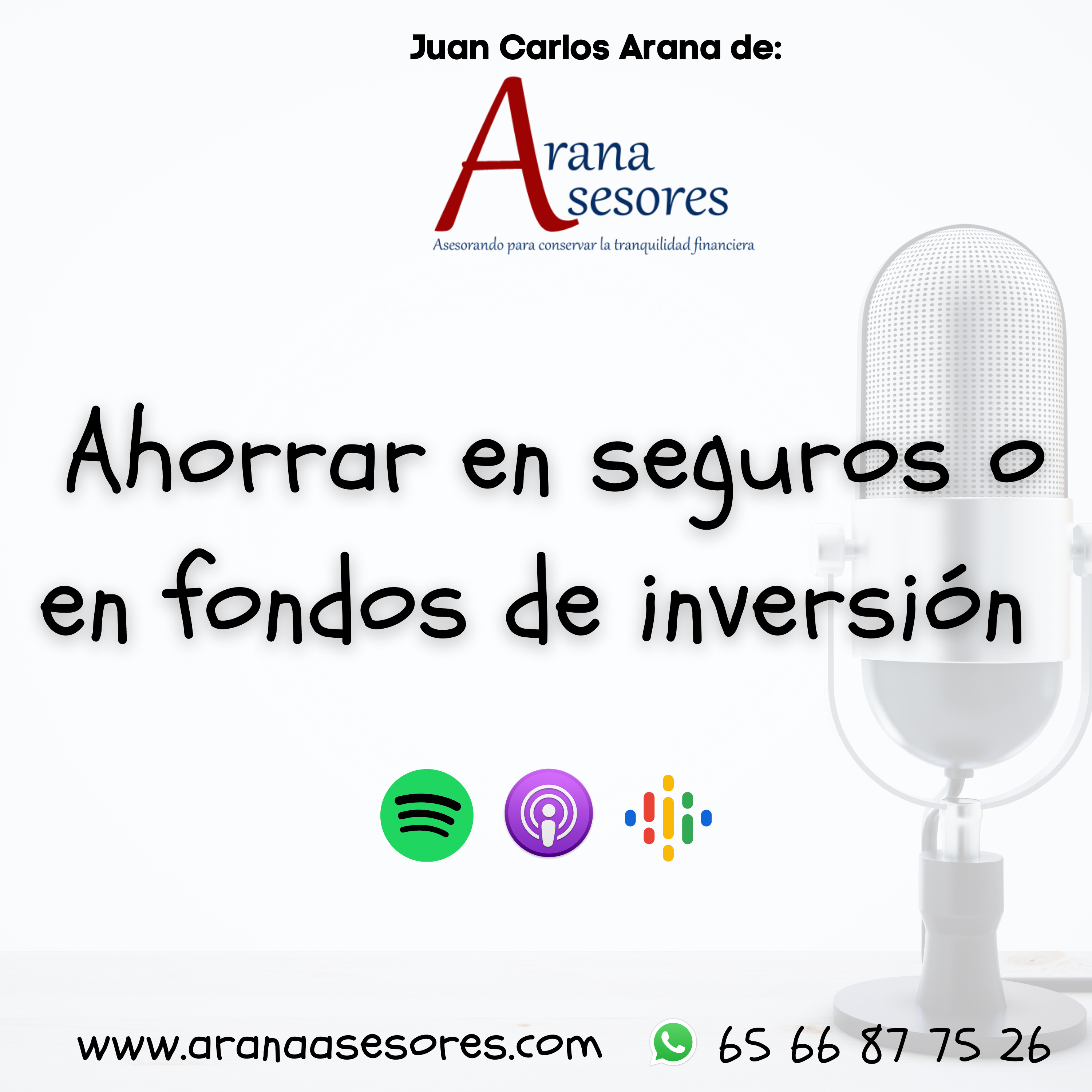 Juan Carlos Arana De Arana Asesores - Tranquilidad en finanzas personales a través de los seguros