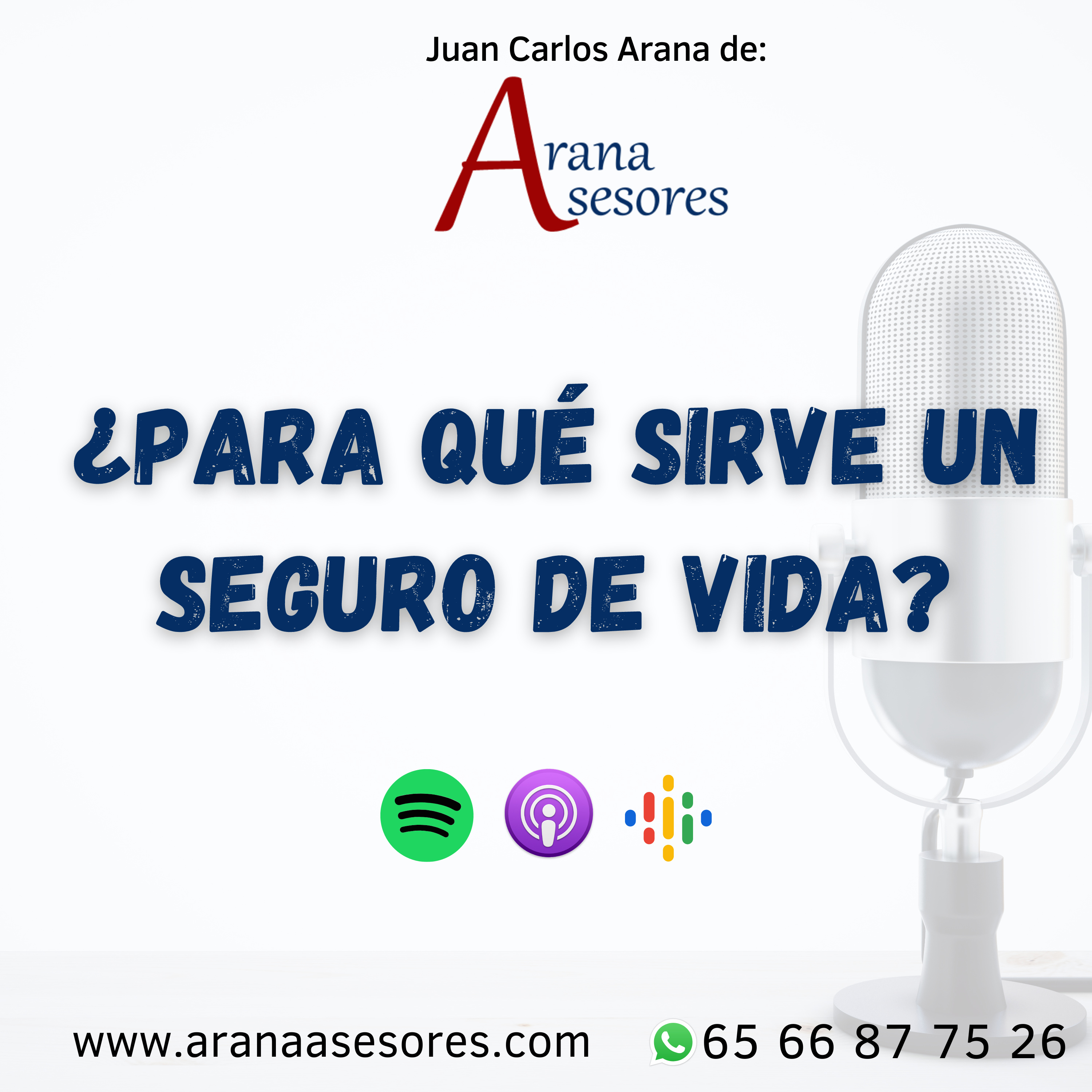 Juan Carlos Arana De Arana Asesores - Tranquilidad en finanzas personales a través de los seguros