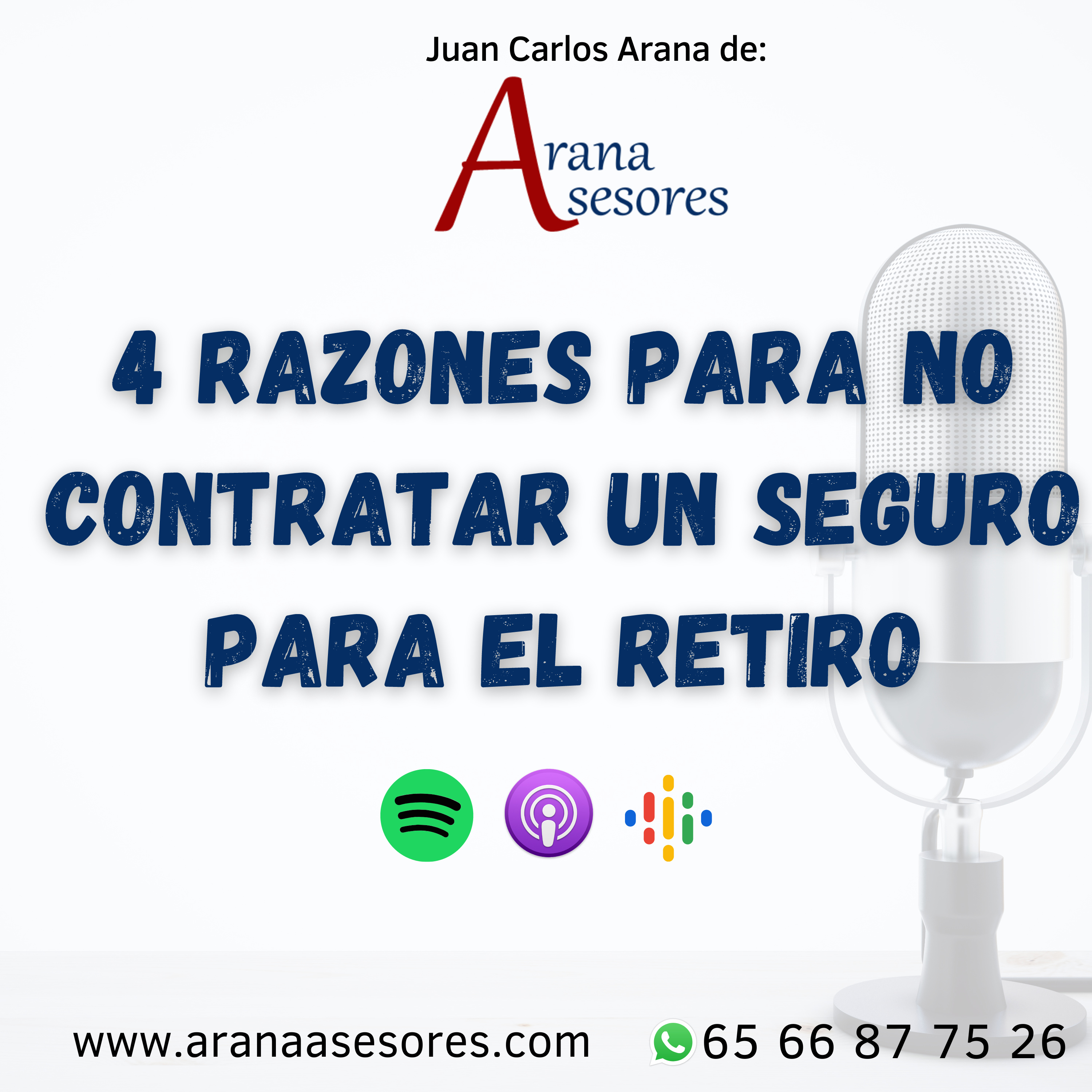 Juan Carlos Arana De Arana Asesores - Tranquilidad en finanzas personales a través de los seguros
