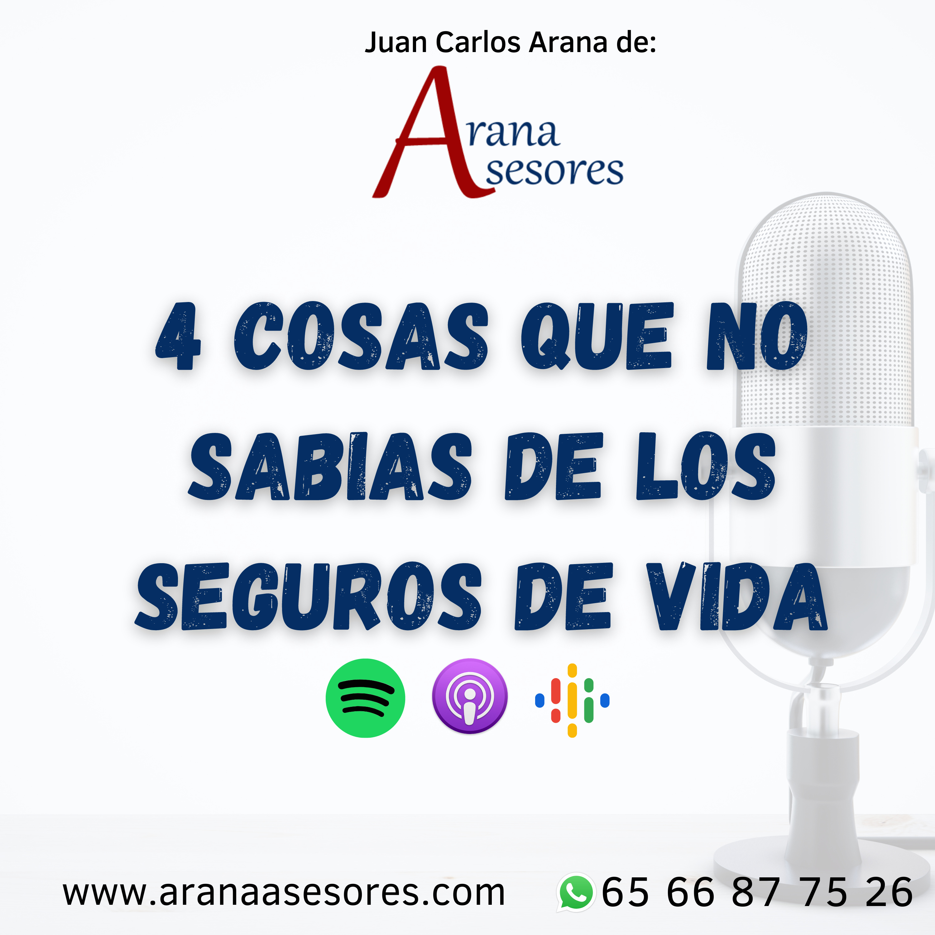 Juan Carlos Arana De Arana Asesores - Tranquilidad en finanzas personales a través de los seguros