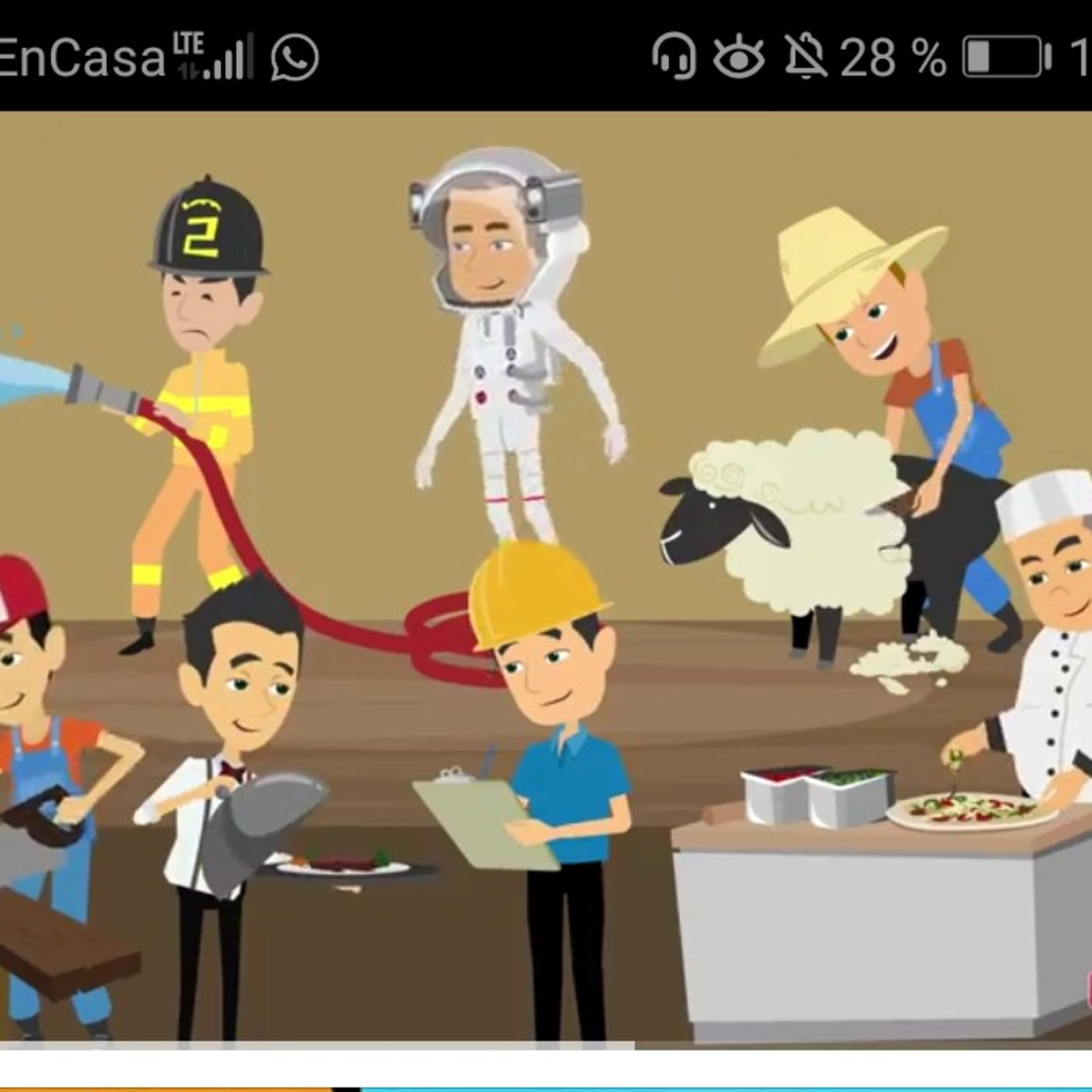 Vocabulary about professions