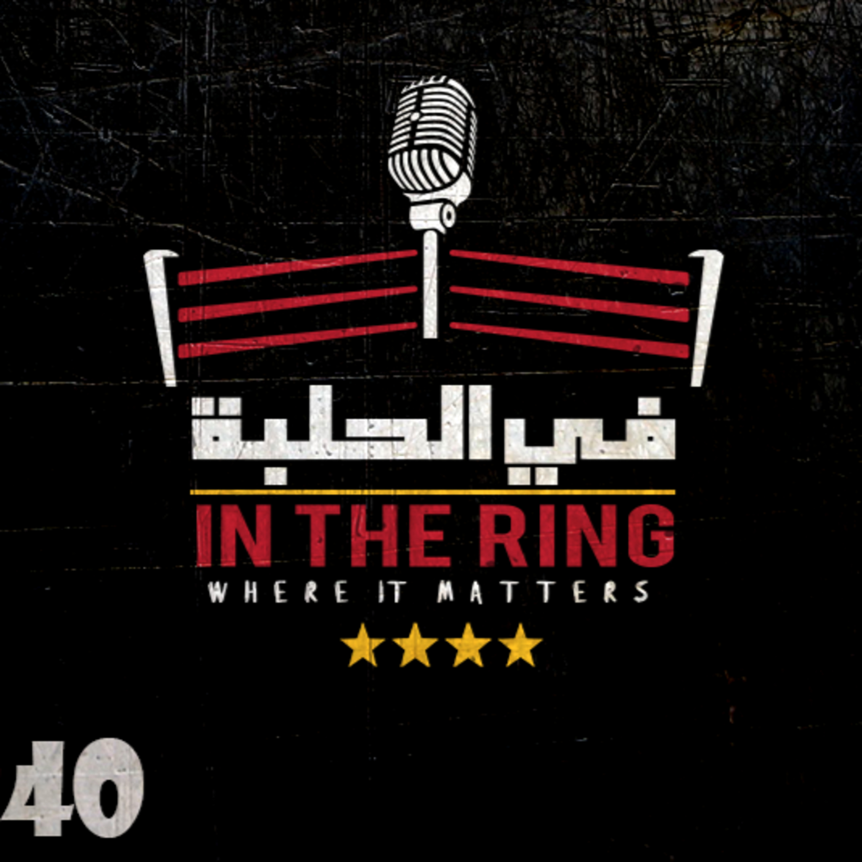بودكاست في الحلبة - الحلقة الأربعون - من تحت الرماد. episode artwork