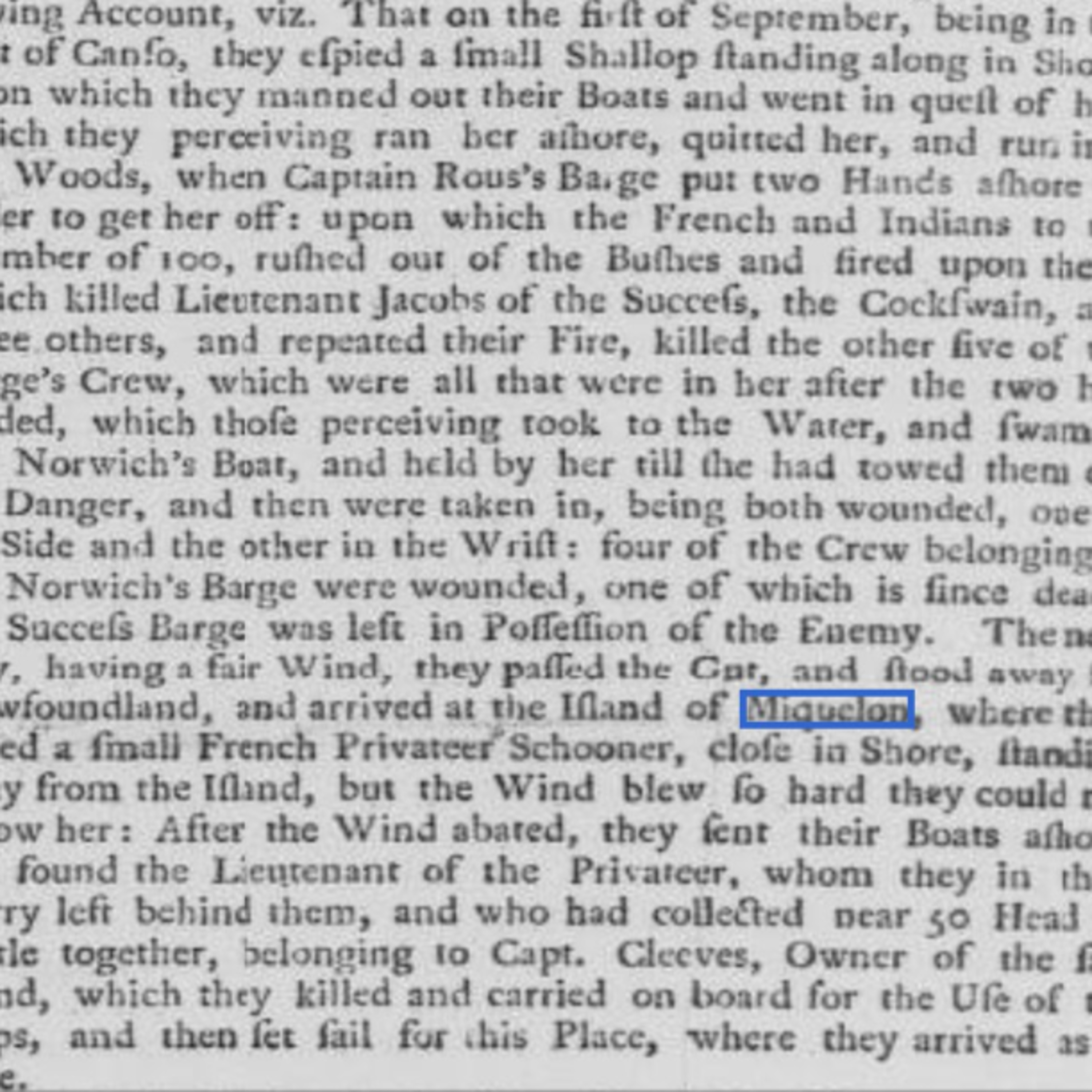 Le Grand Colombier : Histoire de Saint-Pierre-et-Miquelon