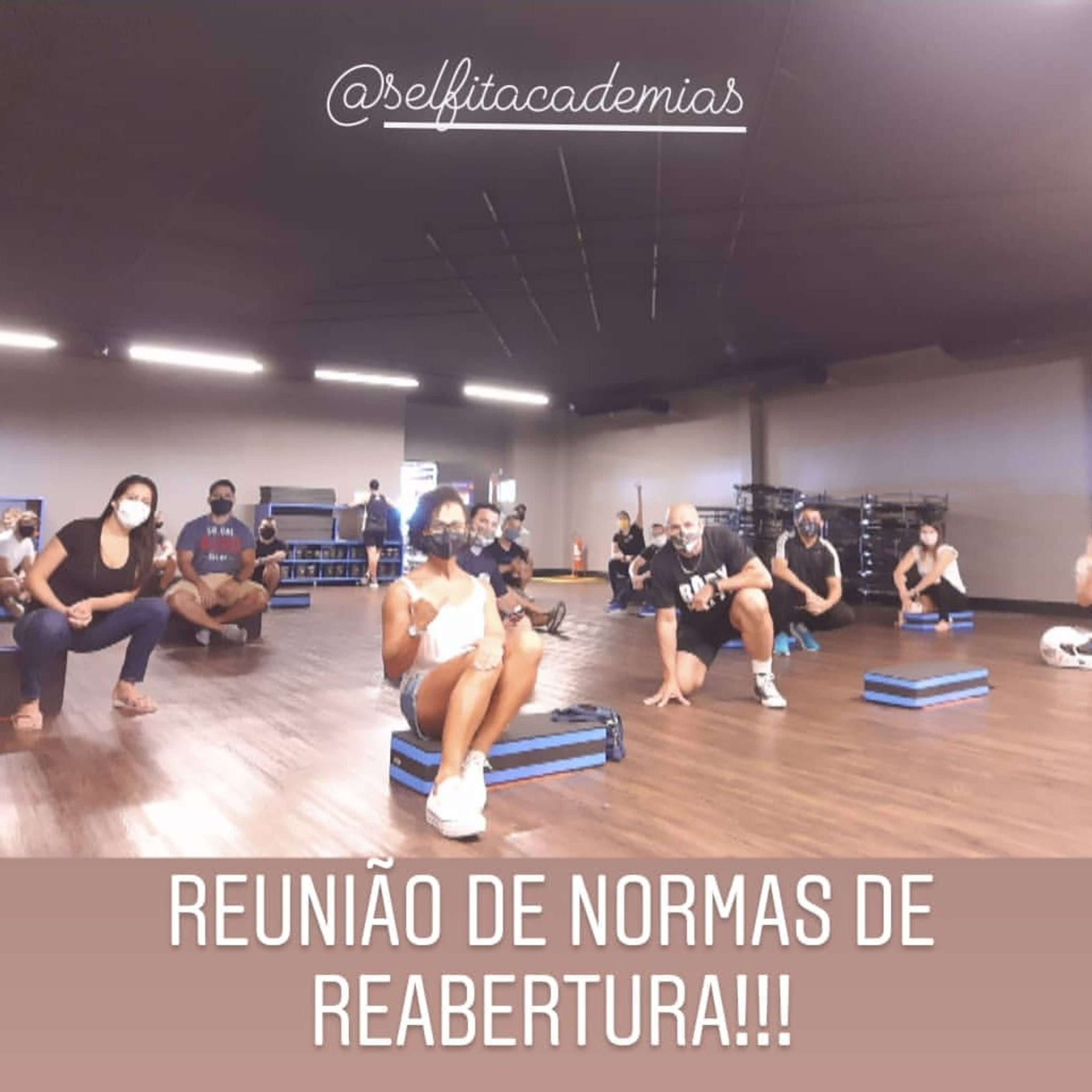 Voltando as atividades na Selfit Academia