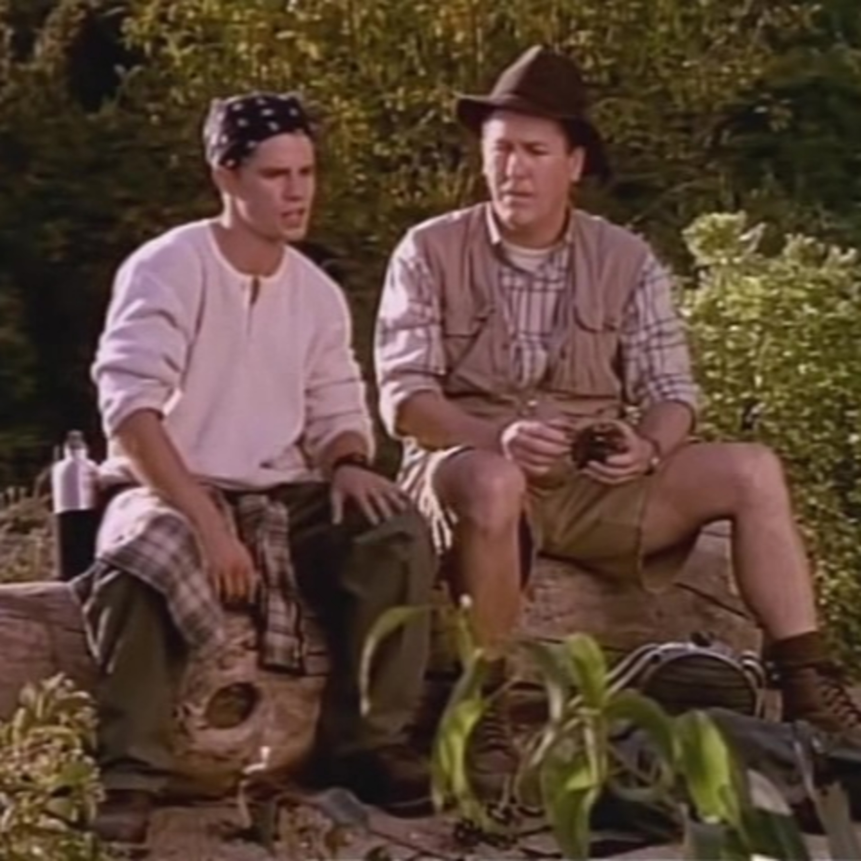 The Secret World of Cal and Jack (in which Cal and Jack watch Alex Mack)