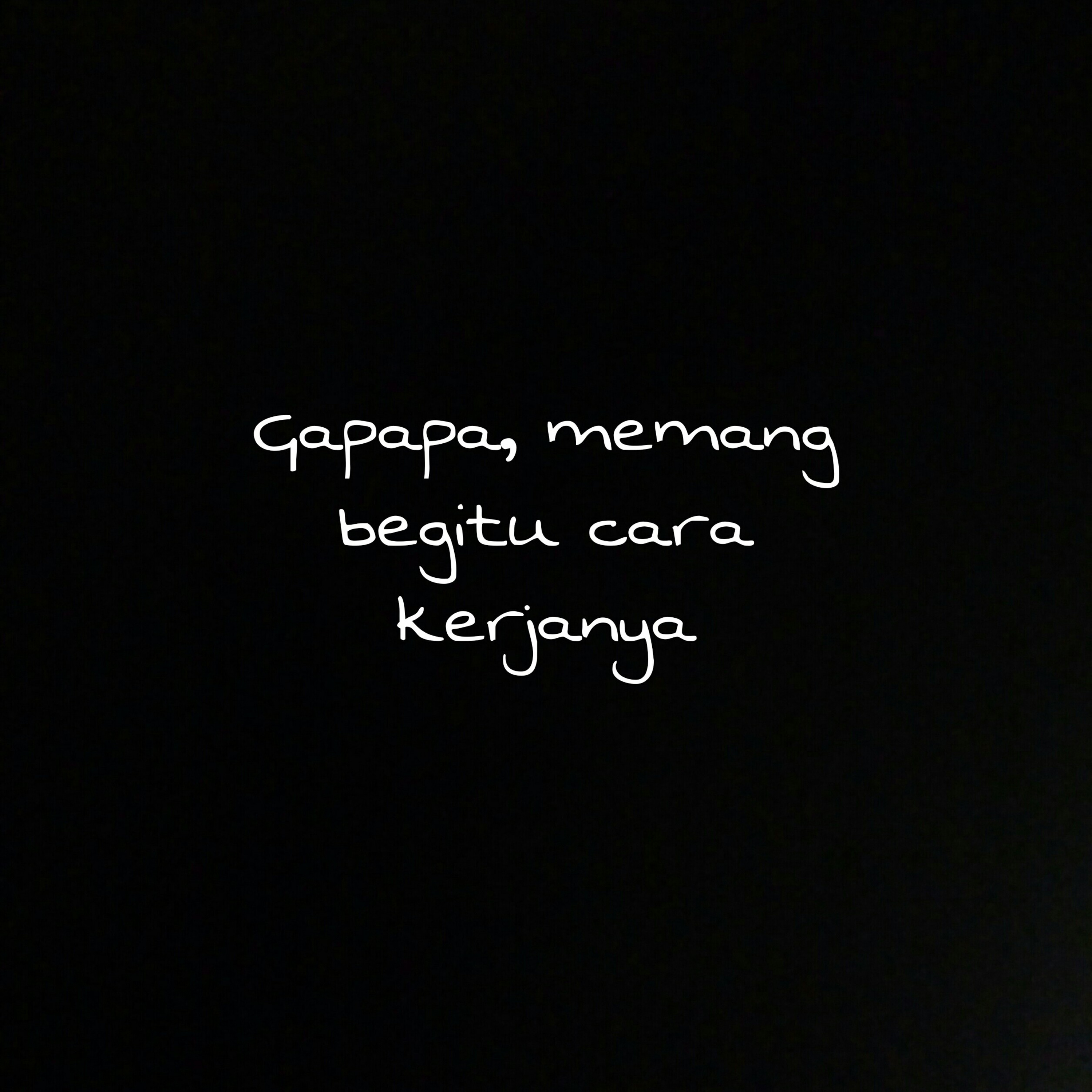 Gapapa, memang begitu cara kerjanya episode artwork