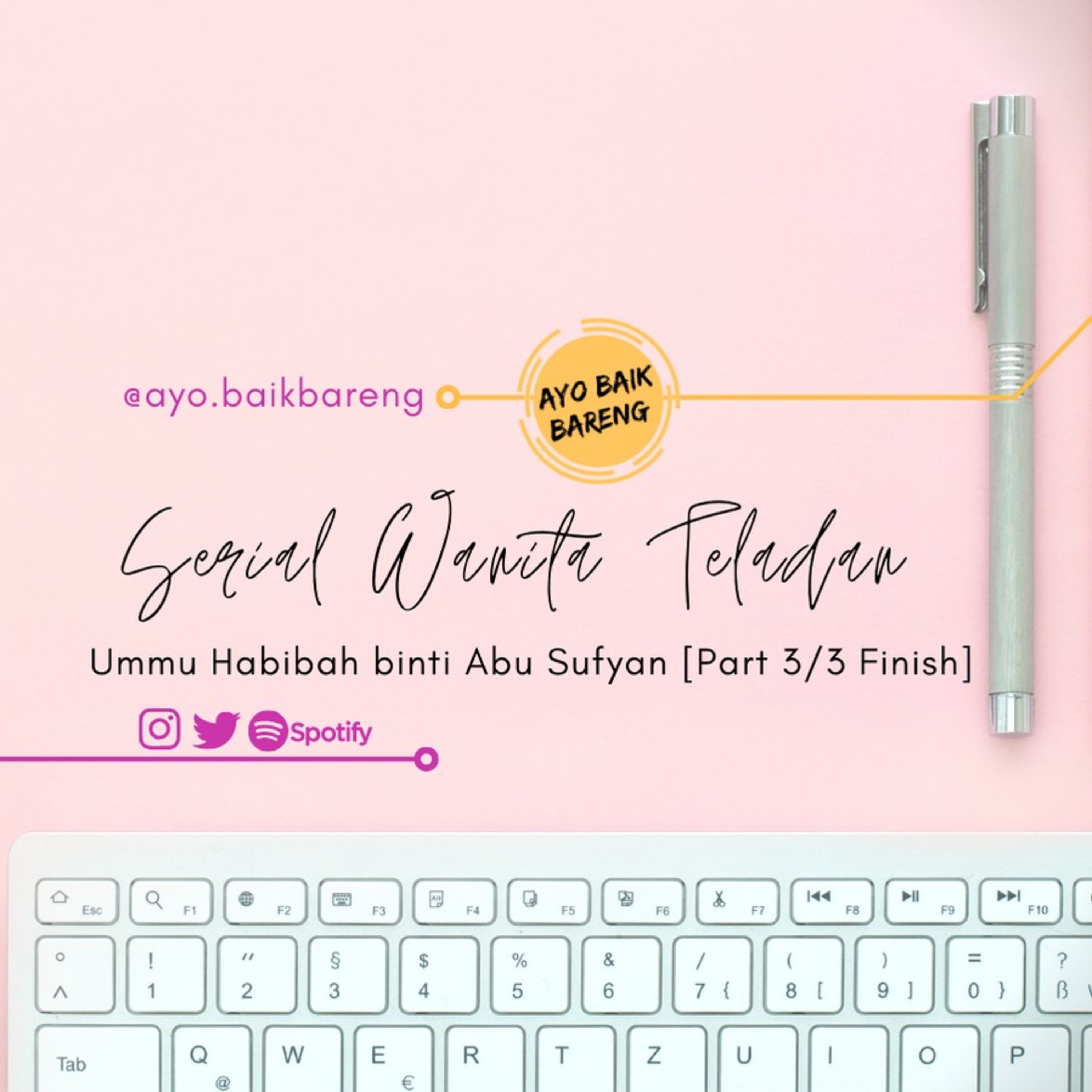 🎧 [Serial Wanita Teladan] Episode 3/3 Finish | Ummu Habibah binti Abu Sufyan
 episode artwork