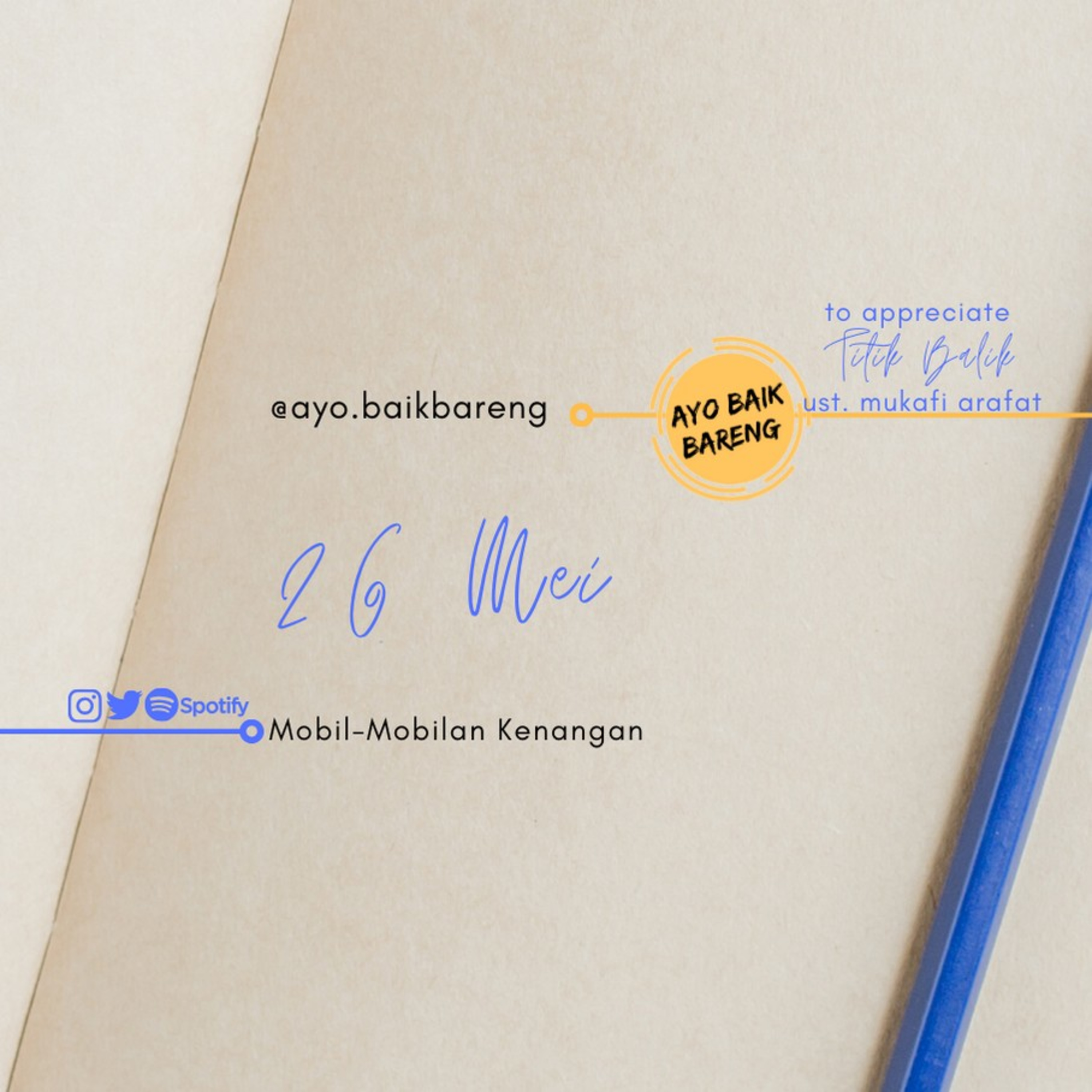 🎧 [26 Mei] | Mobil-Mobilan Kenangan episode artwork