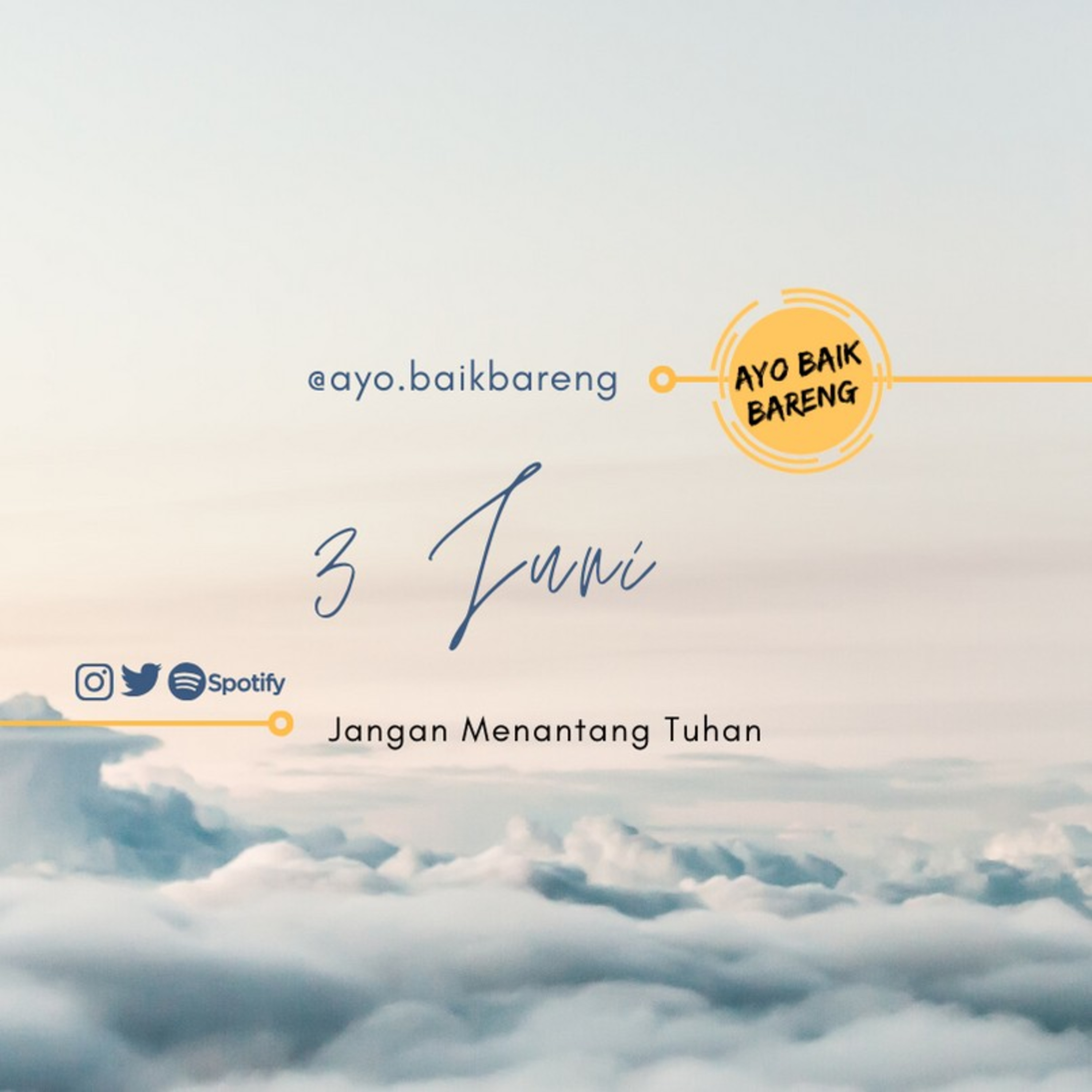 🎧 [3 Juni] | Jangan Menantang Tuhan  episode artwork