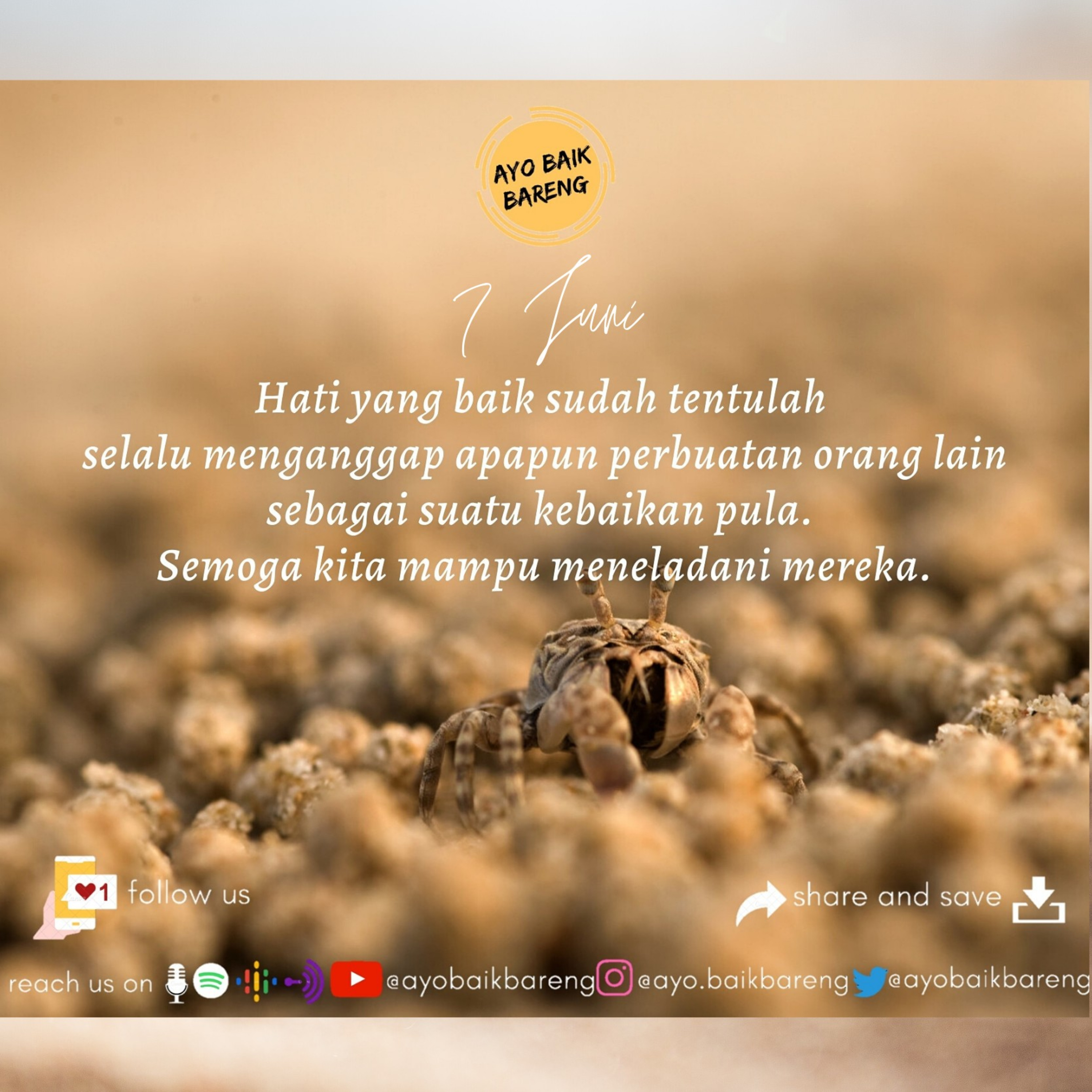 🎧 [7 Juni] | Jika Belum Mampu Mendo'akan Saudaramu, Cukuplah Berbaik Sangka Kepadanya  episode artwork