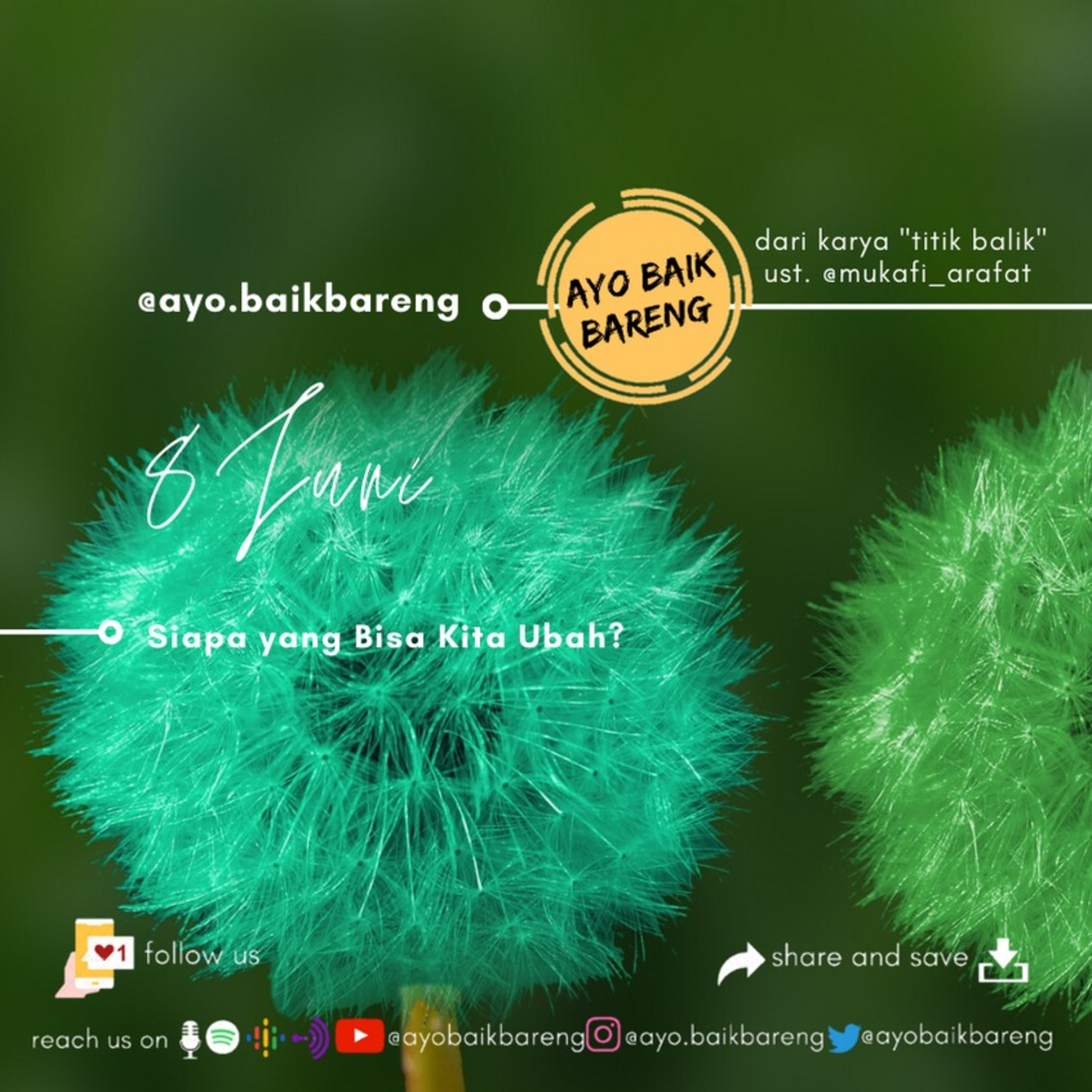 🎧 [8 Juni] | Siapa yang Bisa Kita Ubah? episode artwork