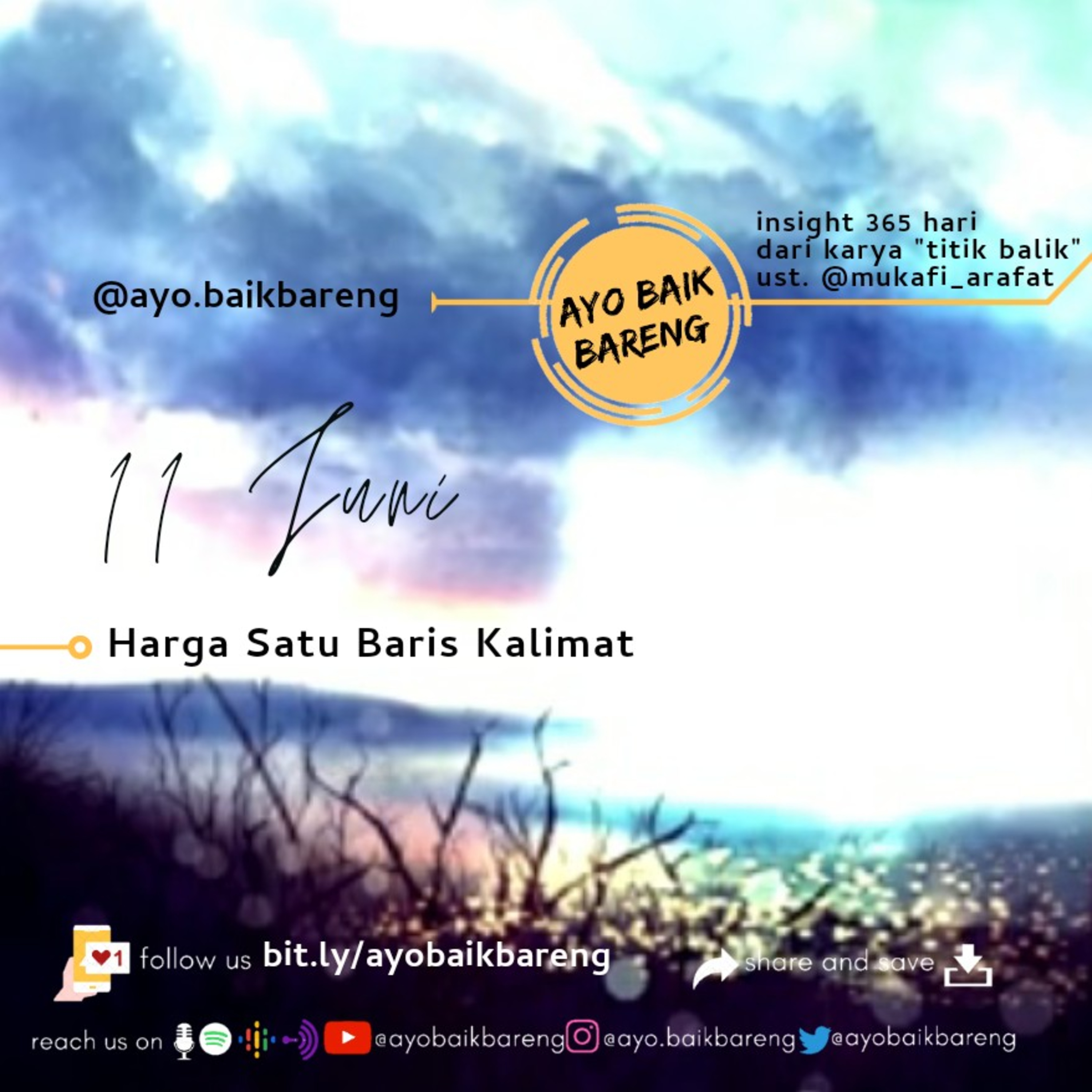🎧 [ 11 Juni ] | Harga Satu Baris Kalimat episode artwork