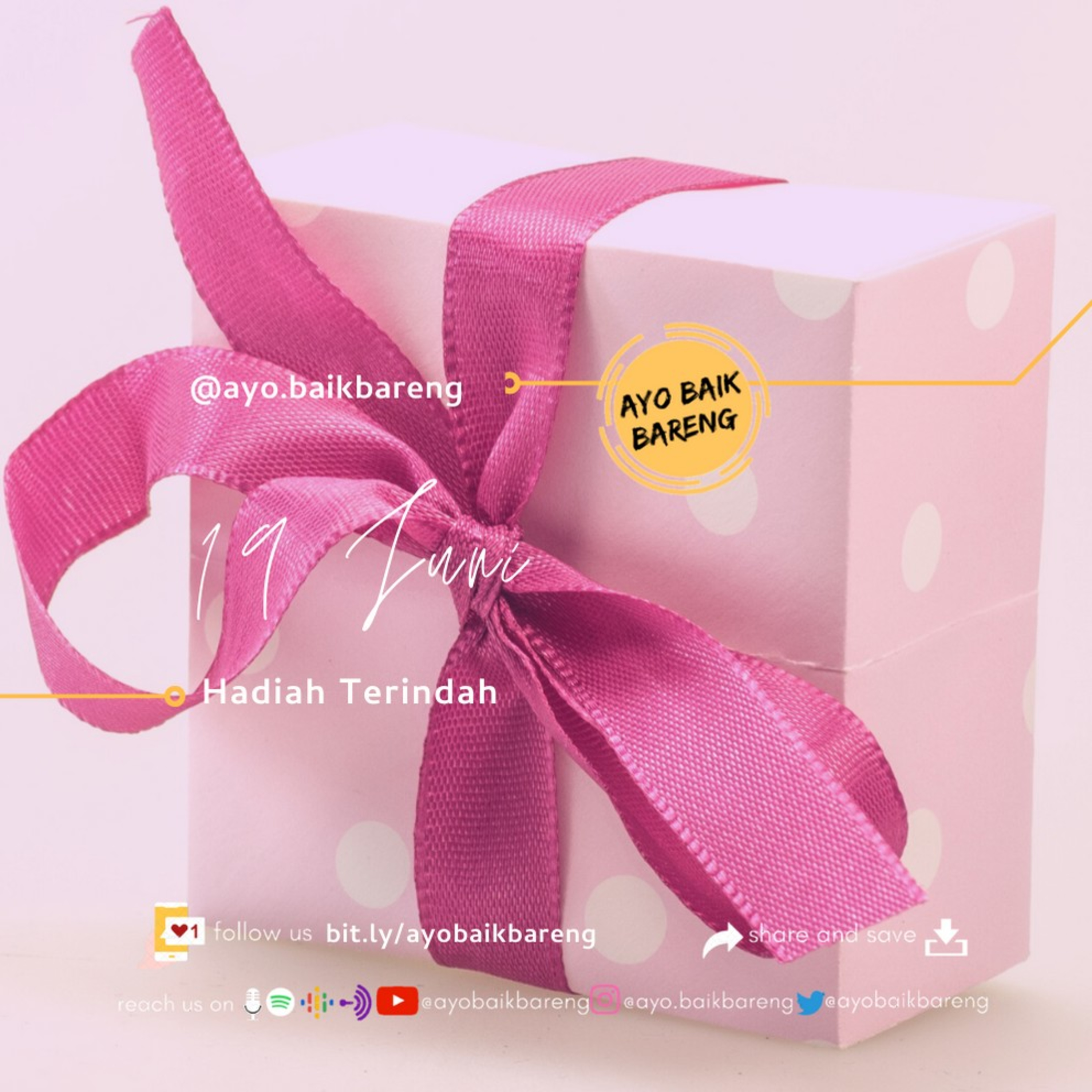 
🎧 [19 Juni] | Hadiah Terindah  episode artwork
