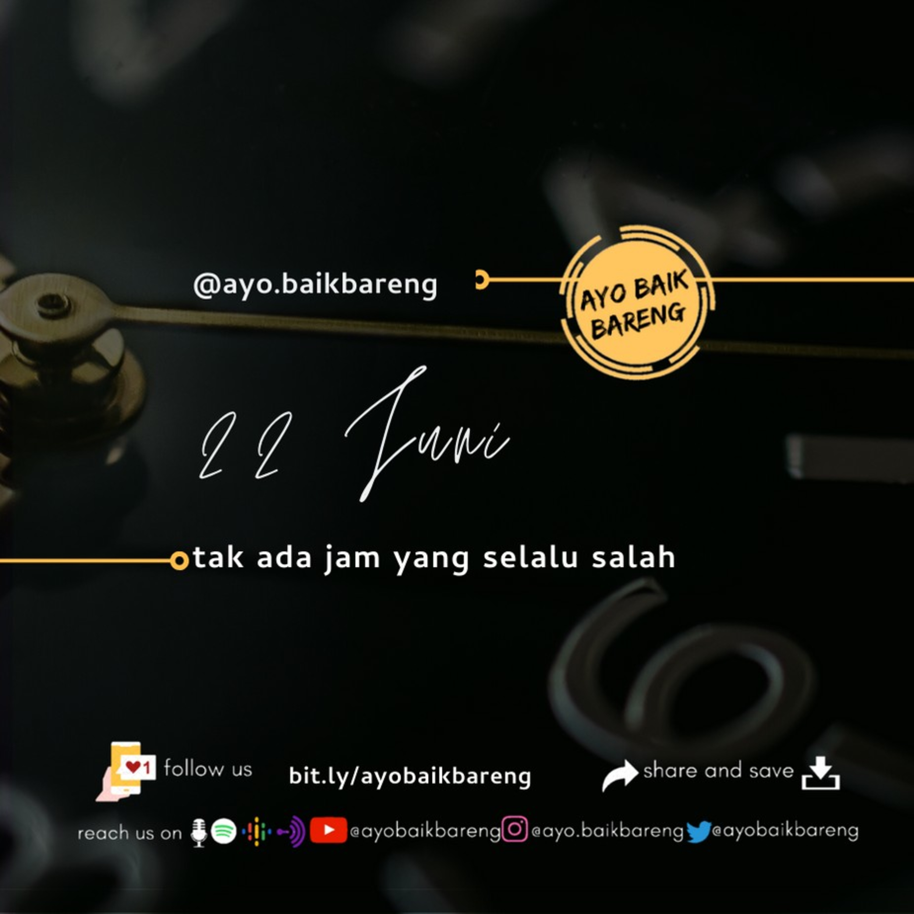 🎧 [22 Juni] | Tak Ada Jam yang Pernah Salah episode artwork