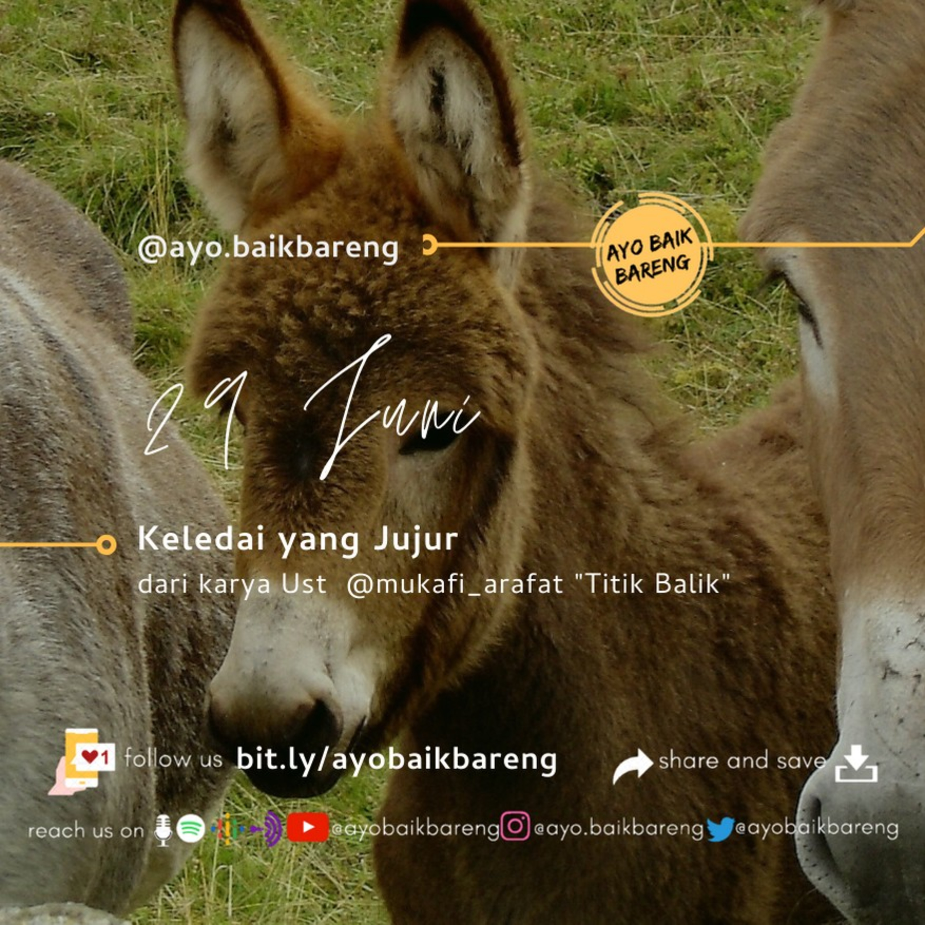 🎧 [29 Juni] | Keledai yang Jujur  episode artwork