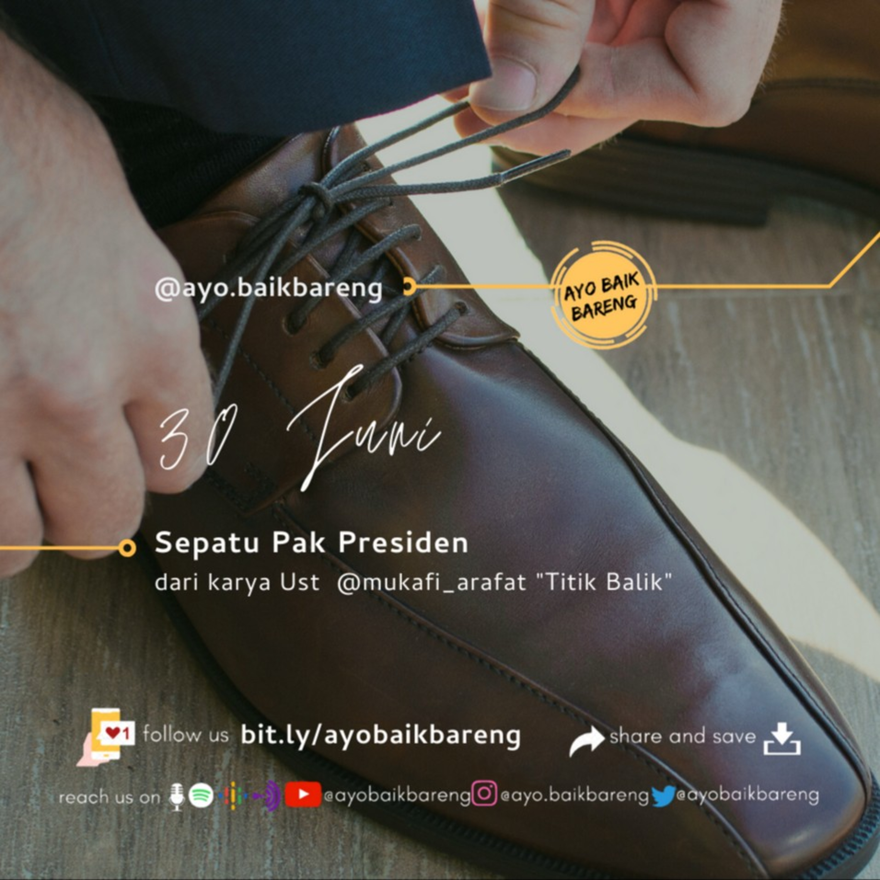 🎧 [30 Juni] | Sepatu Pak Presiden  episode artwork