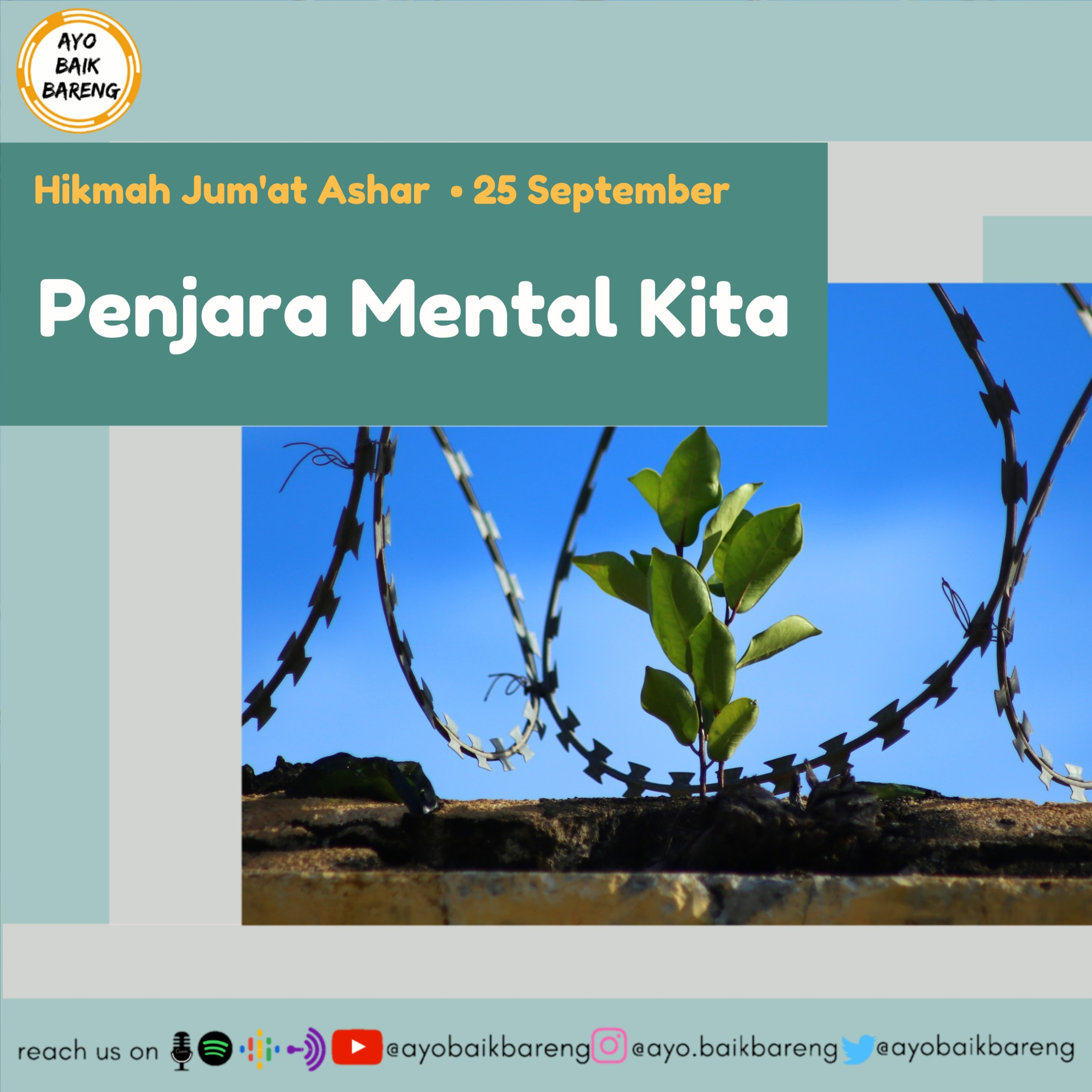 🎧 [25 September] | Penjara Mental Kita episode artwork