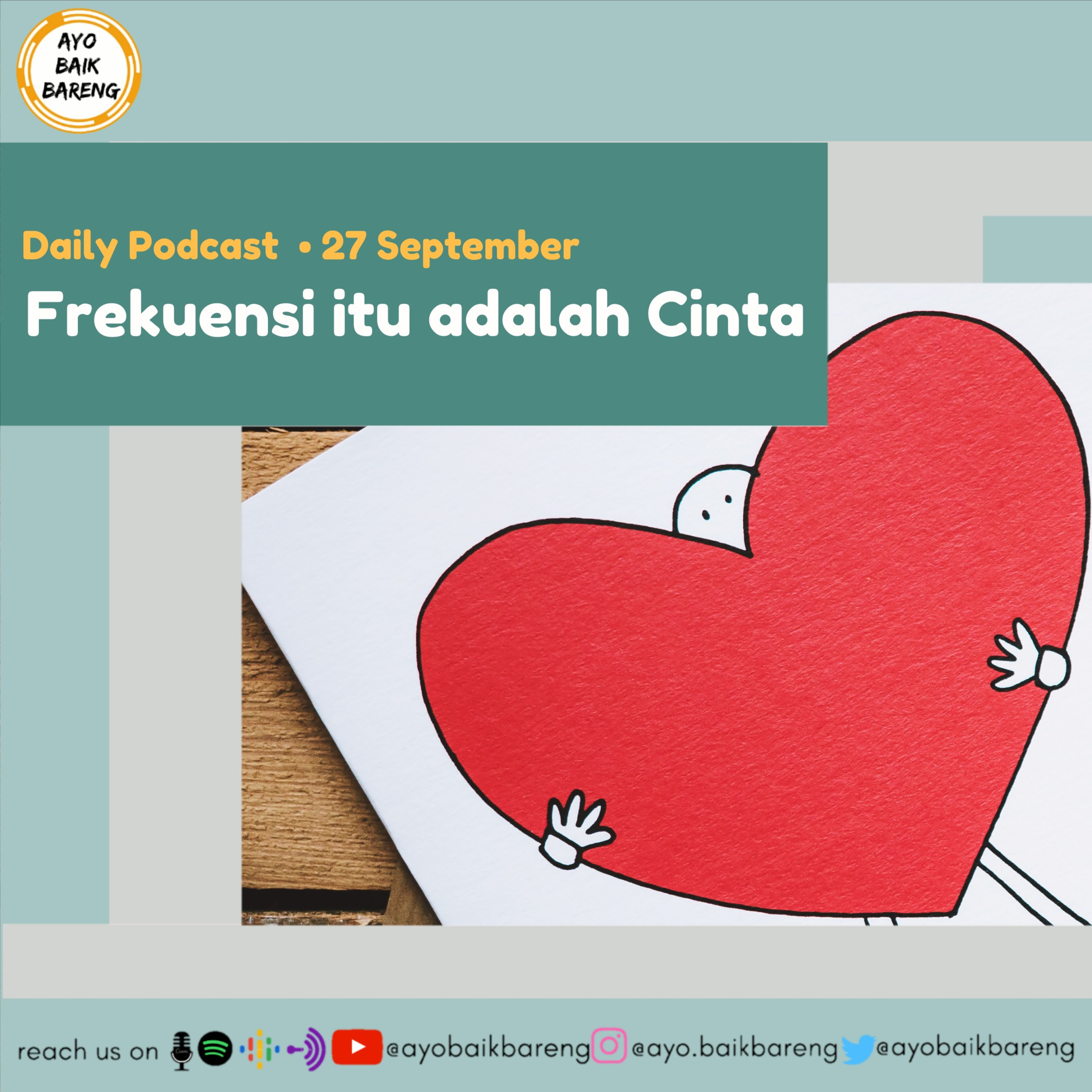 🎧 [27 September] Serial Jomblo Talks Ep. 9 | Frekuensi itu adalah Cinta episode artwork