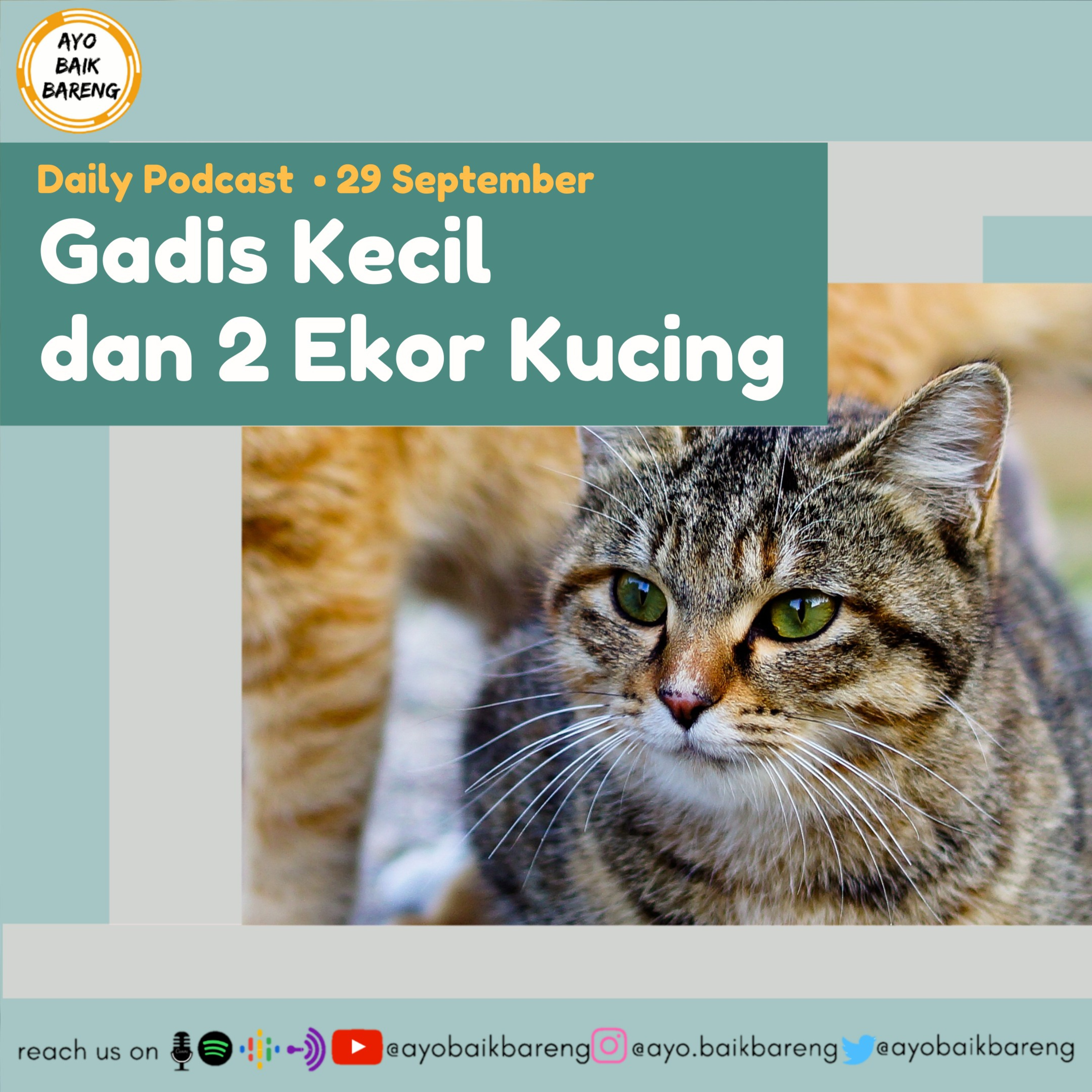 🎧 [29 September] | Gadis Kecil dan 2 Ekor Kucing 
 episode artwork