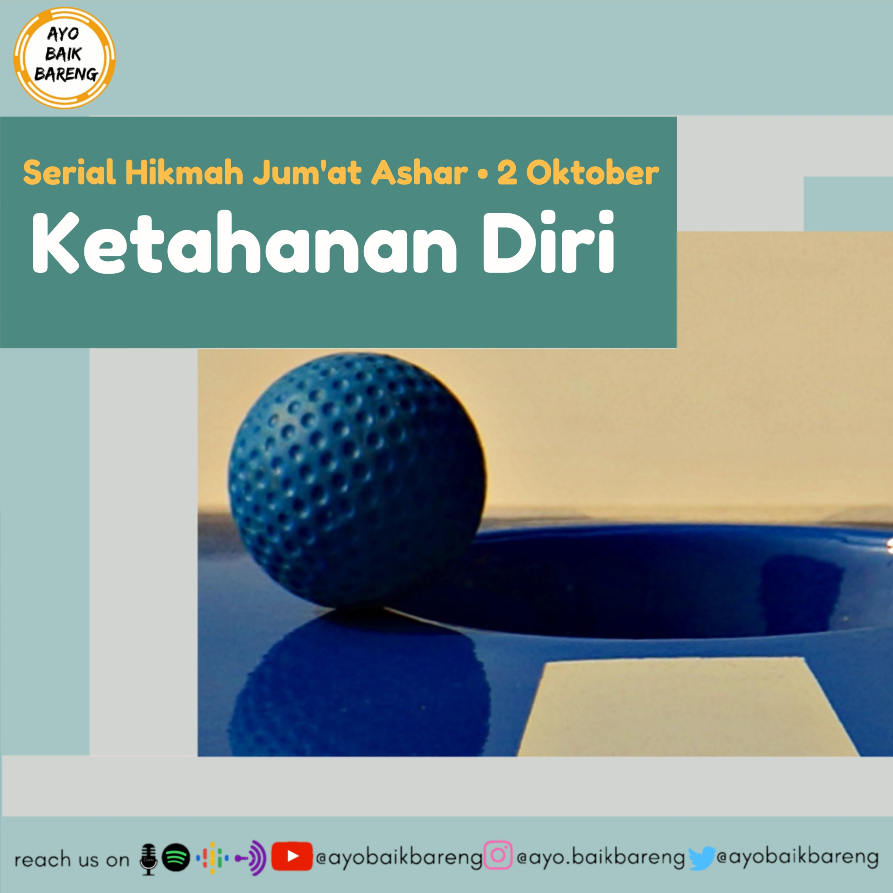  🎧 [2 Oktober] | Ketahanan Diri episode artwork