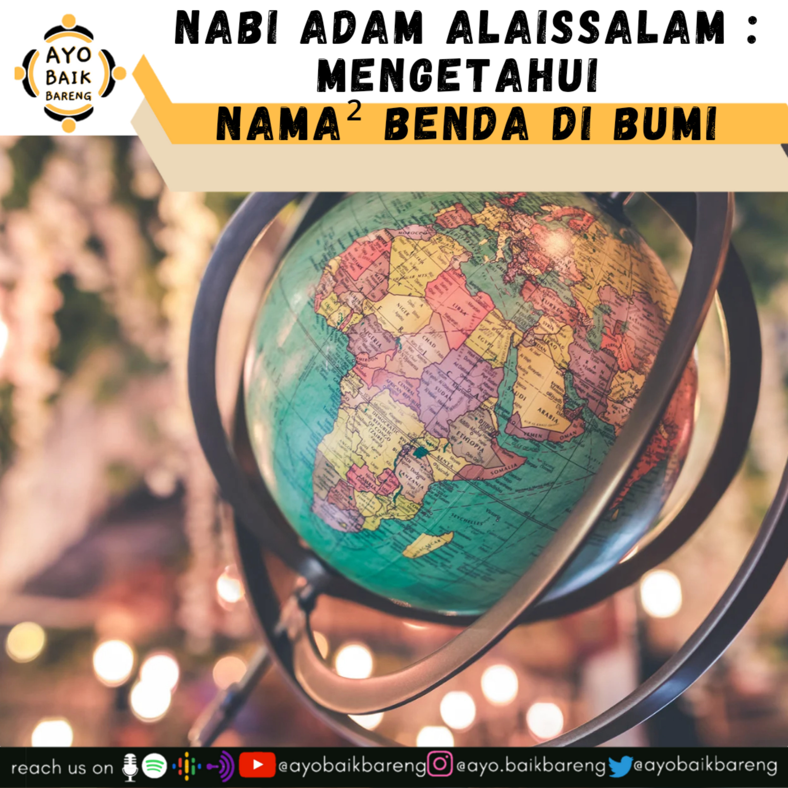 🎧 [15 Desember] | Nabi Adam Alaissalam : Mengetahui Nama² Benda di Bumi episode artwork