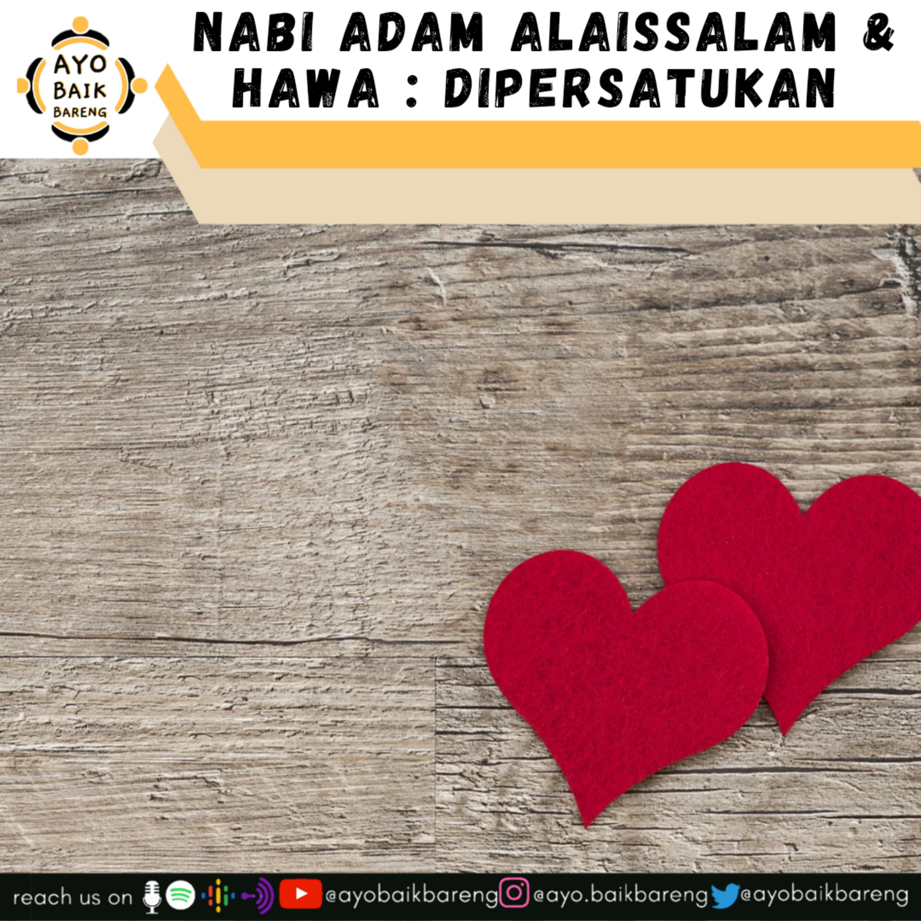 🎧 [16 Desember] | Nabi Adam Alaissalam & Hawa : Dipersatukan episode artwork