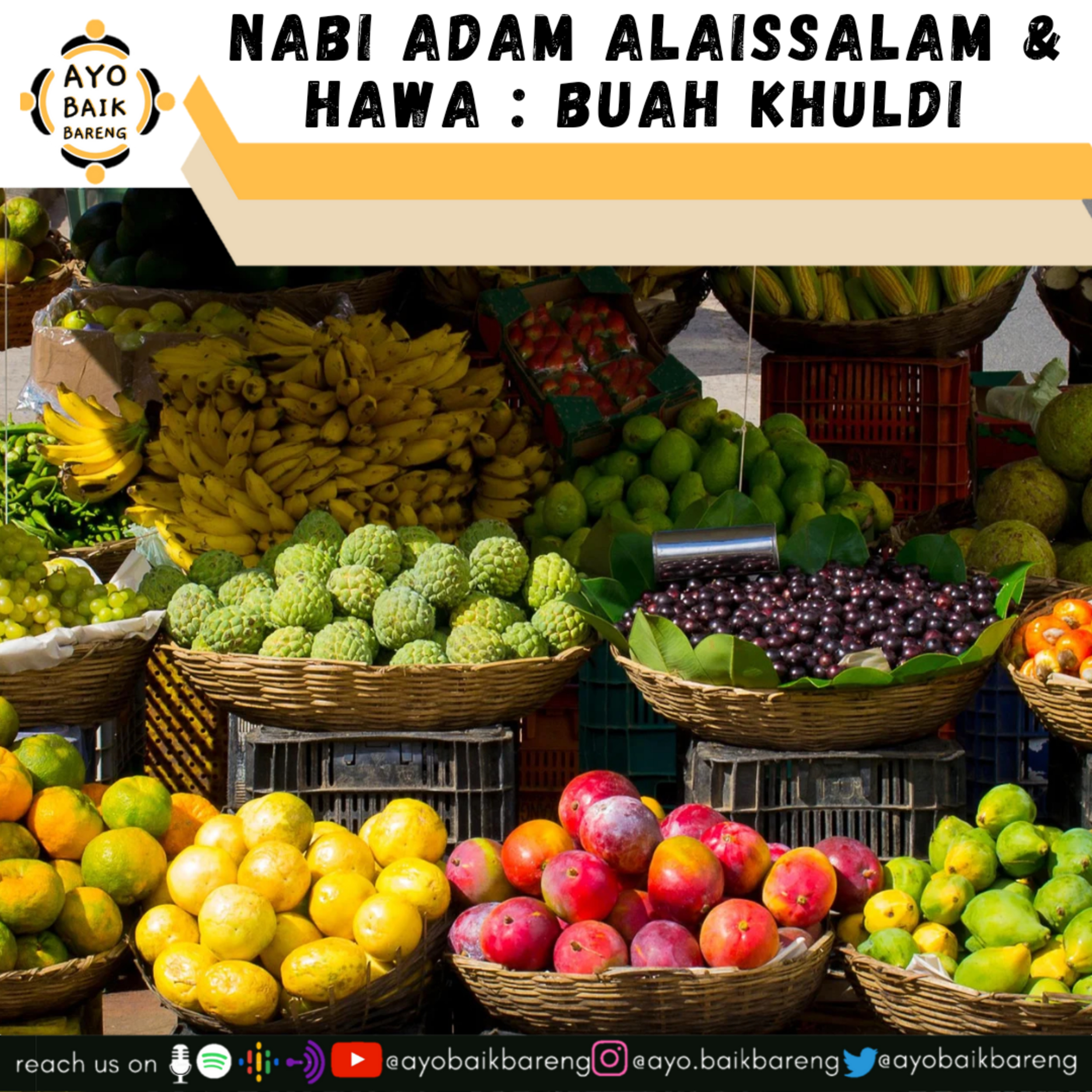 🎧 [17 Desember] | Nabi Adam Alaissalam & Hawa : Buah Khuldi episode artwork