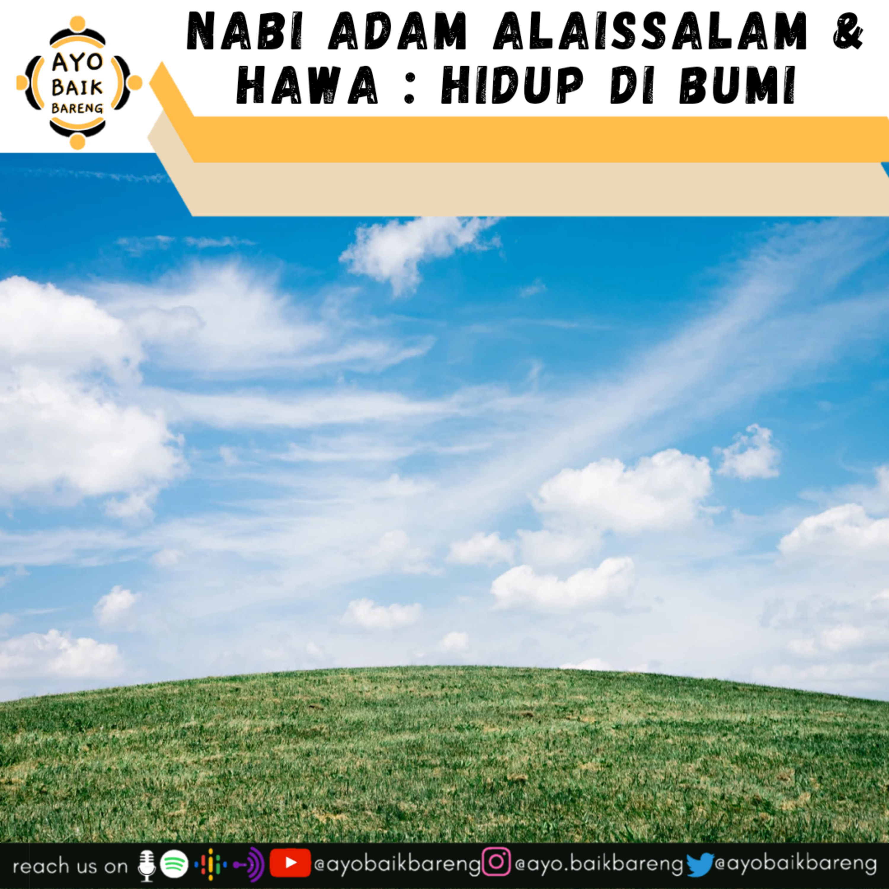 🎧 [18 Desember] | Nabi Adam Alaissalam & Hawa : Hidup di Bumi episode artwork