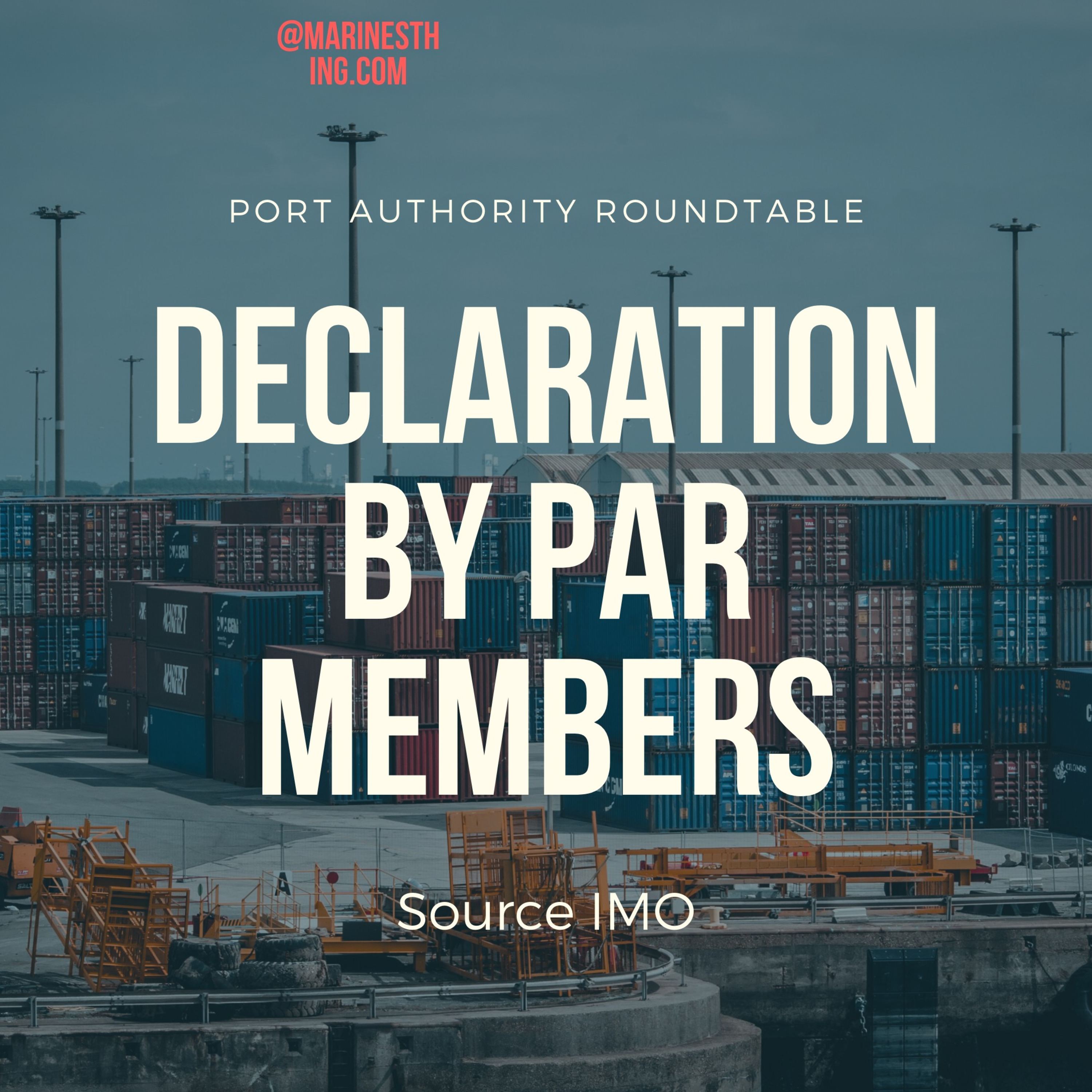 Declaration by Port Authorities Roundtable (PAR) members in view of the global COVID-19 situation

 episode artwork