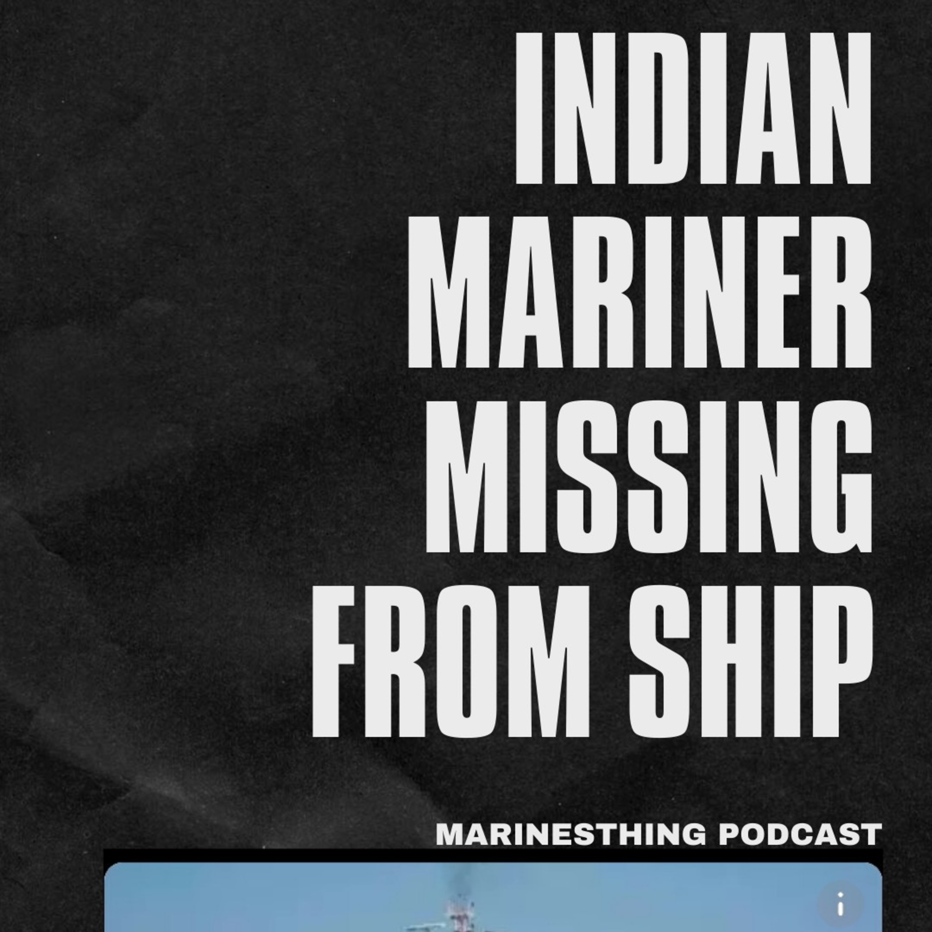 Indian mariner goes missing from vessel on high seas on way to South Korea

 episode artwork