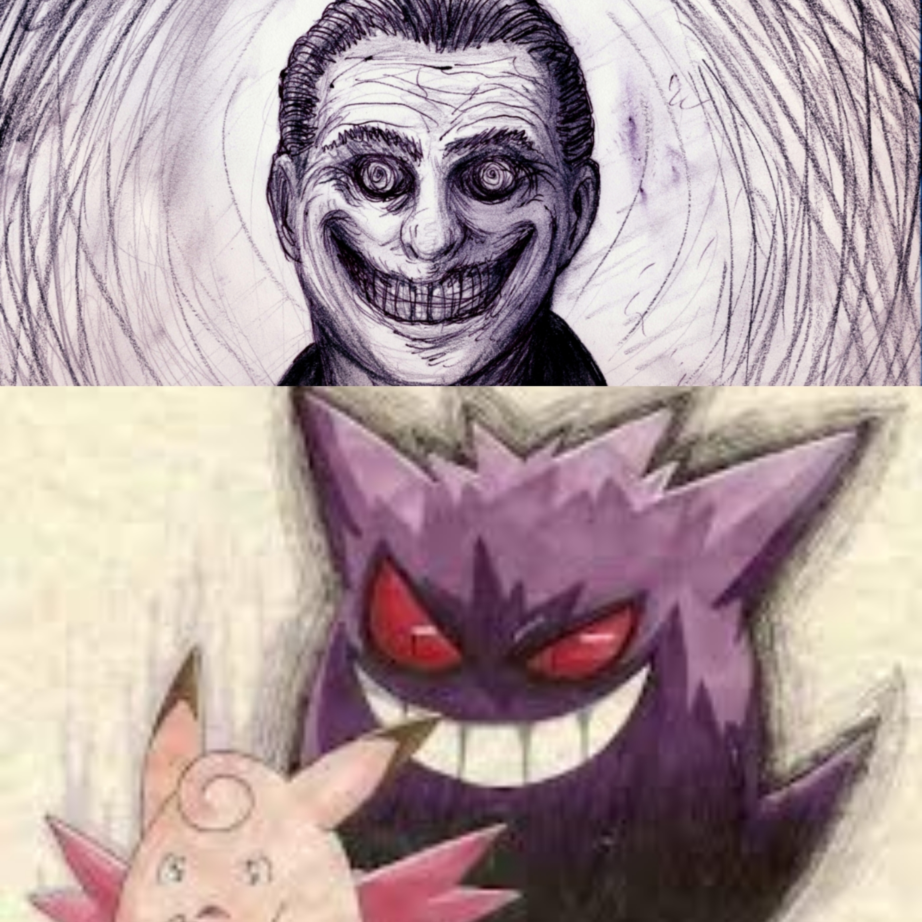 The Smiling Man and Gengar and Clefable 😱😱 TWO Creepypastas in ONE!!  episode artwork