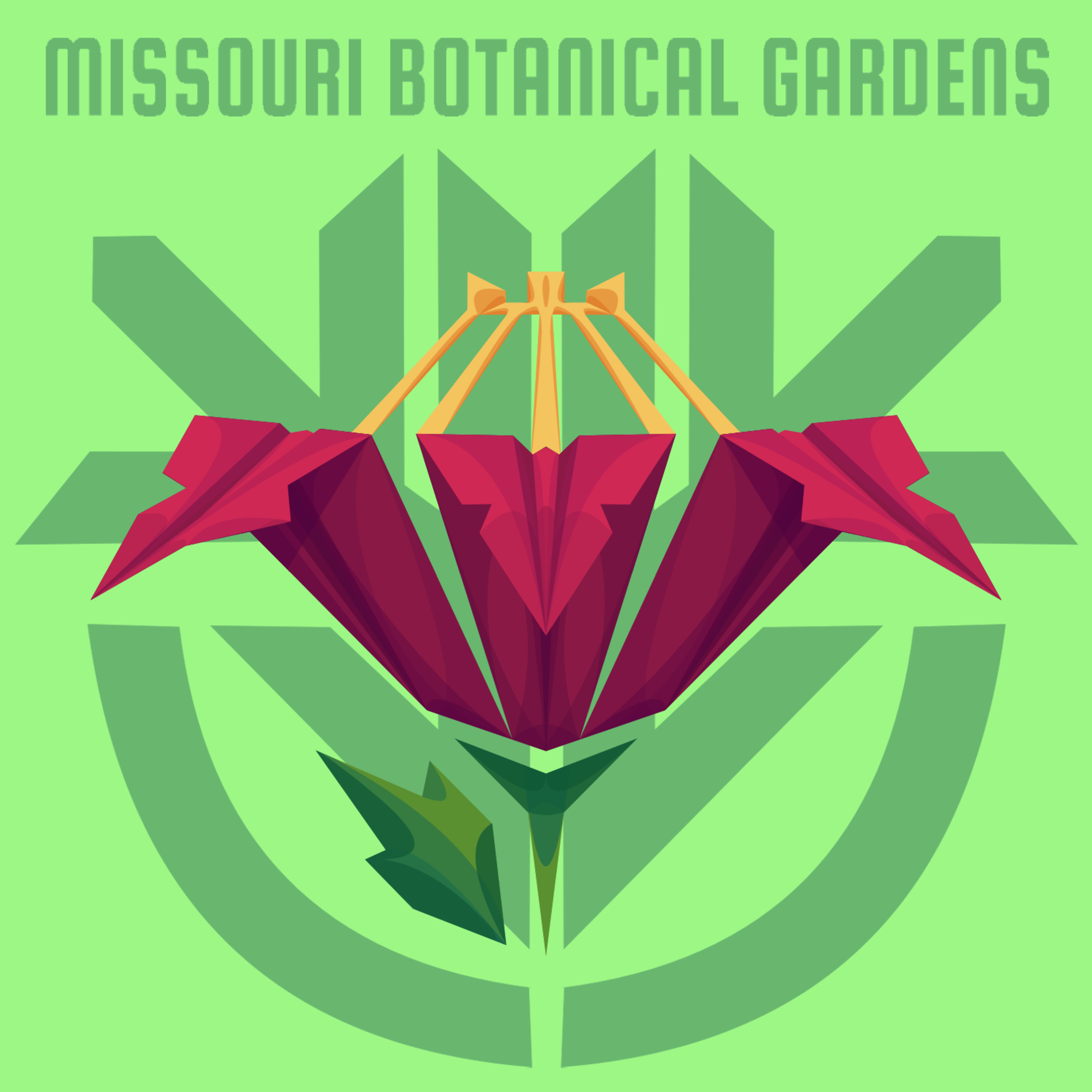 Behind the Botanical Gardens
