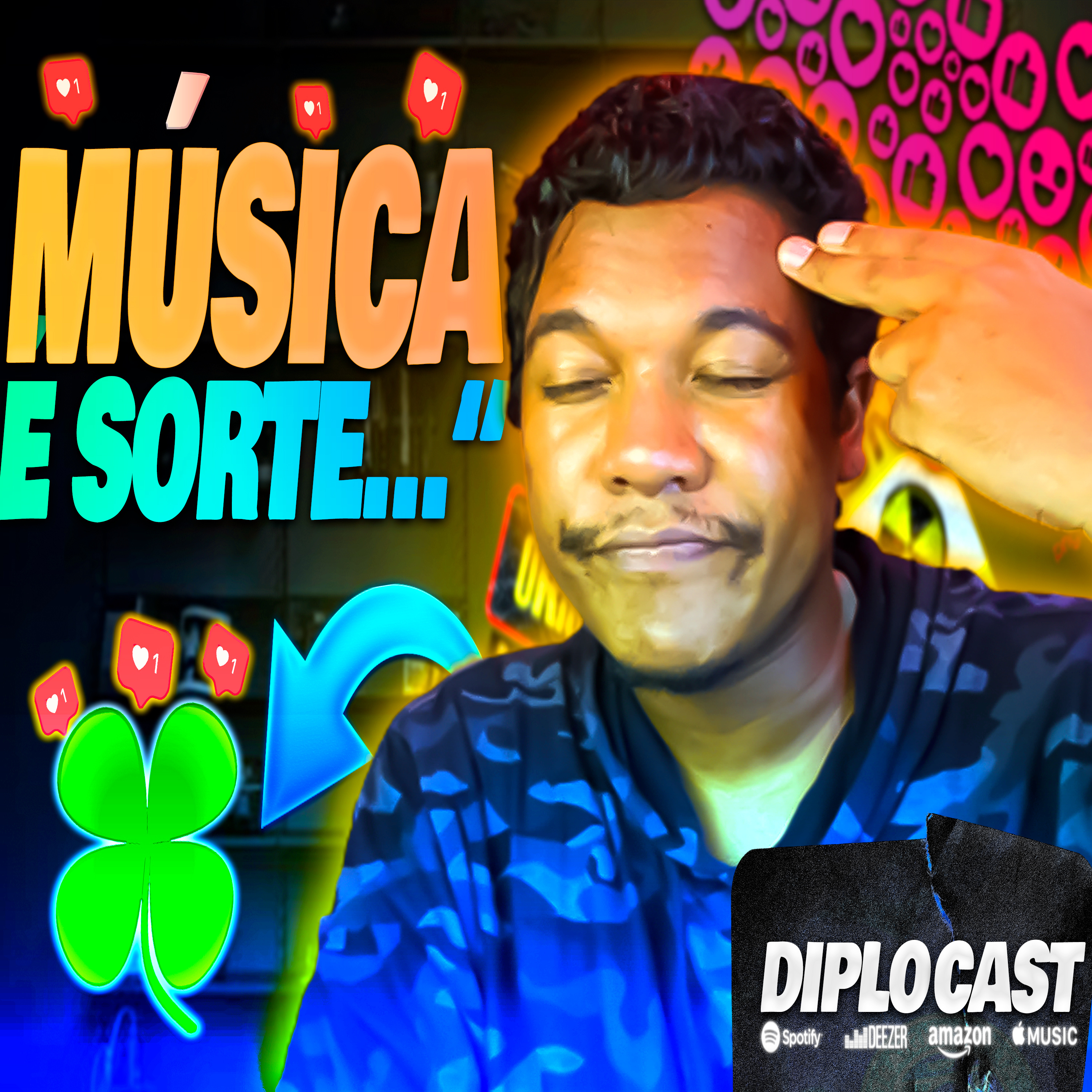 Existe algum SEGREDO para alcançar o SUCESSO na MÚSICA ? (Diplocast EP. 01) episode artwork